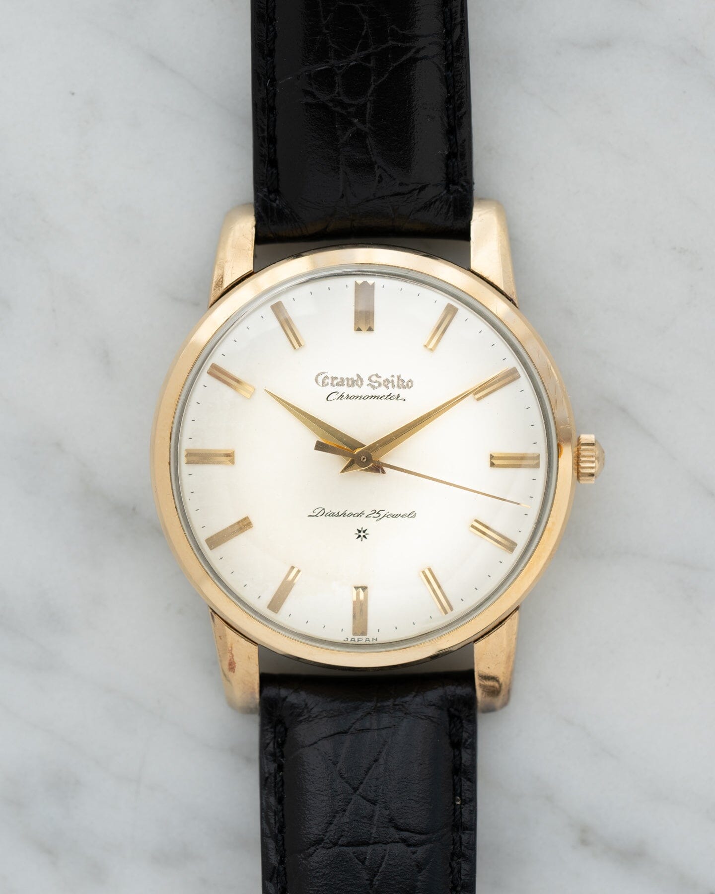 GRAND SEIKO FIRST J14070 彫り文字盤 Watch SEIKO