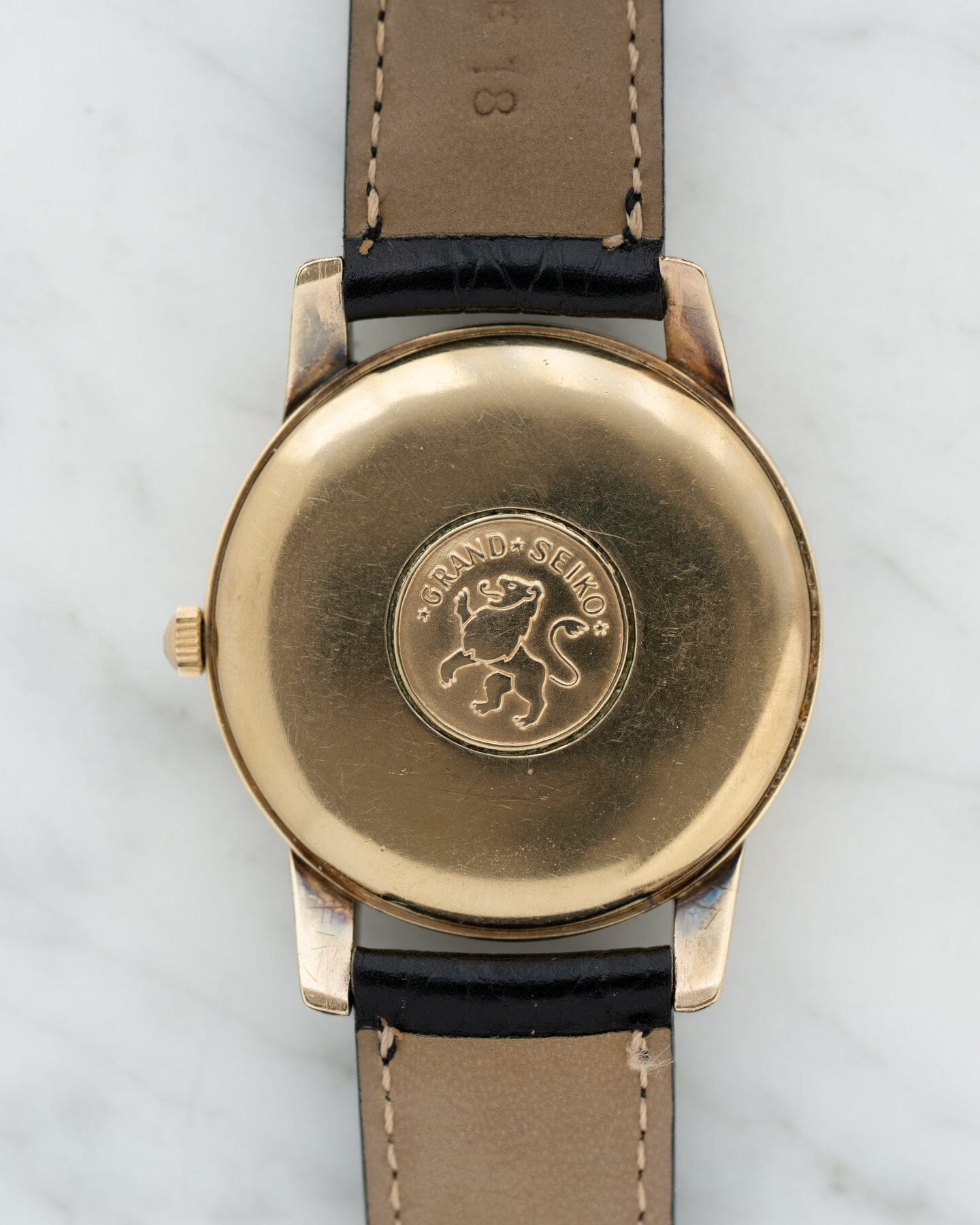 GRAND SEIKO FIRST J14070 彫り文字盤 Watch SEIKO