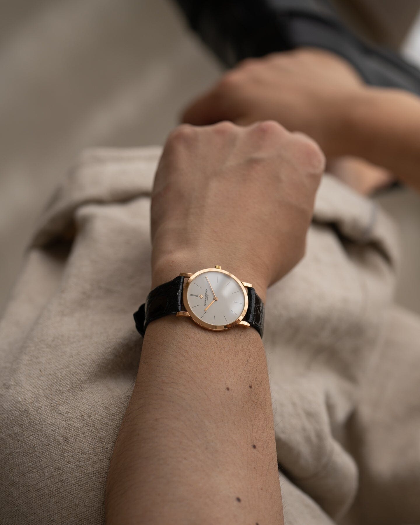 Vacheron Constantin Patrimony 33093 PG White 保証書付き Watch VACHERON CONSTANTIN