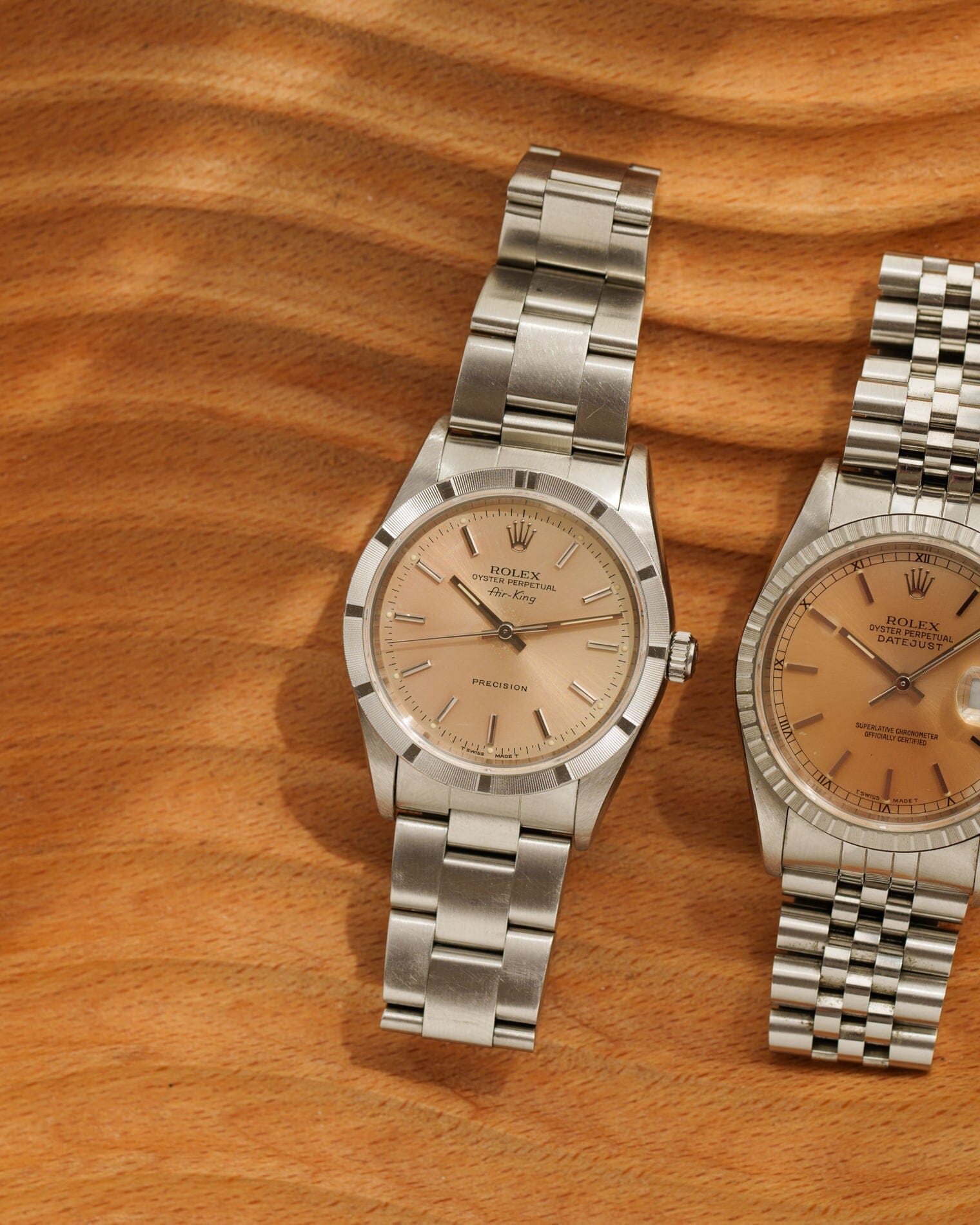 ロレックス エアキング 14010 シルバーパティナダイアル Watch ROLEX