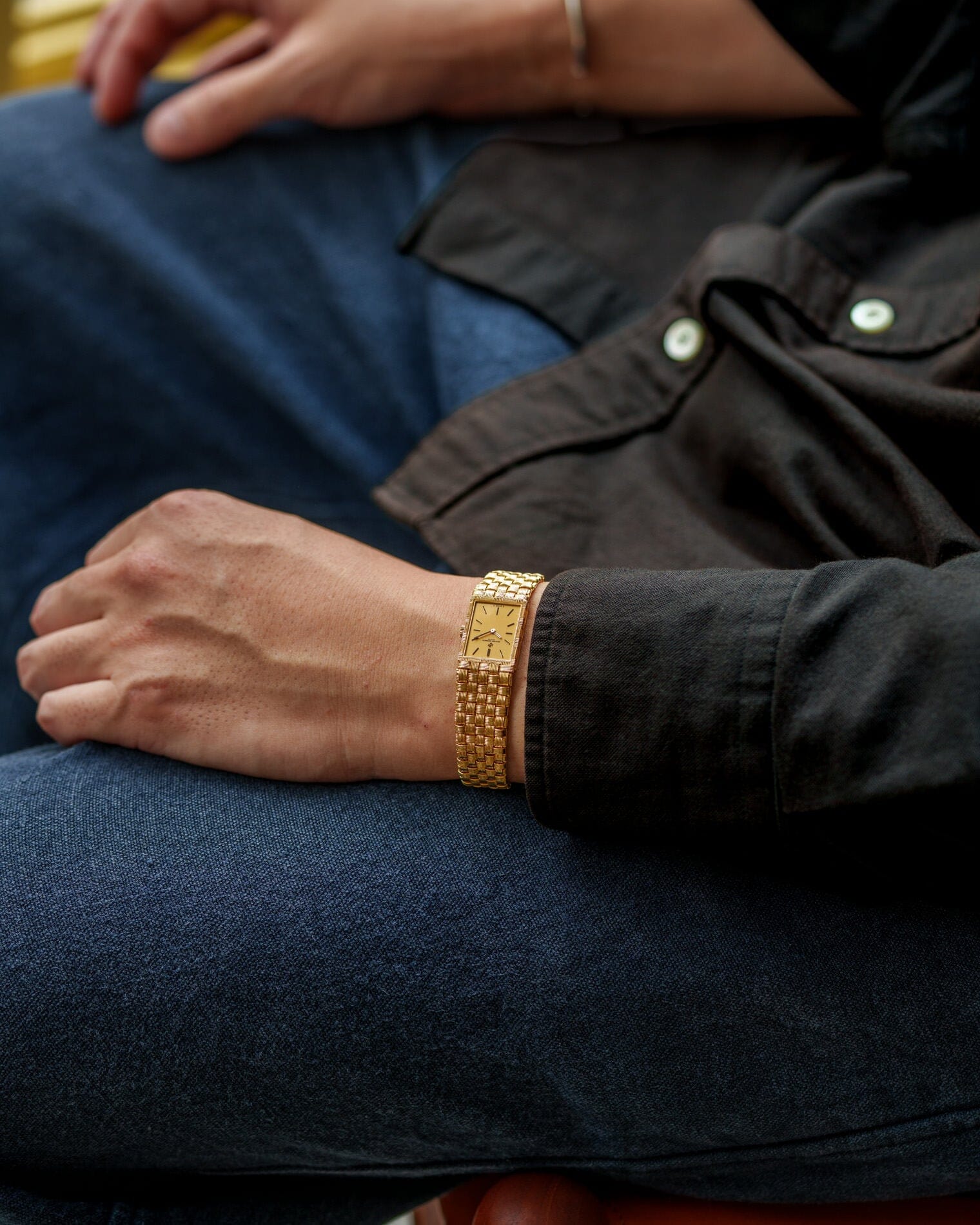 Vacheron Constantin メッシュドール YG シャンパンダイアル Watch VACHERON CONSTANTIN