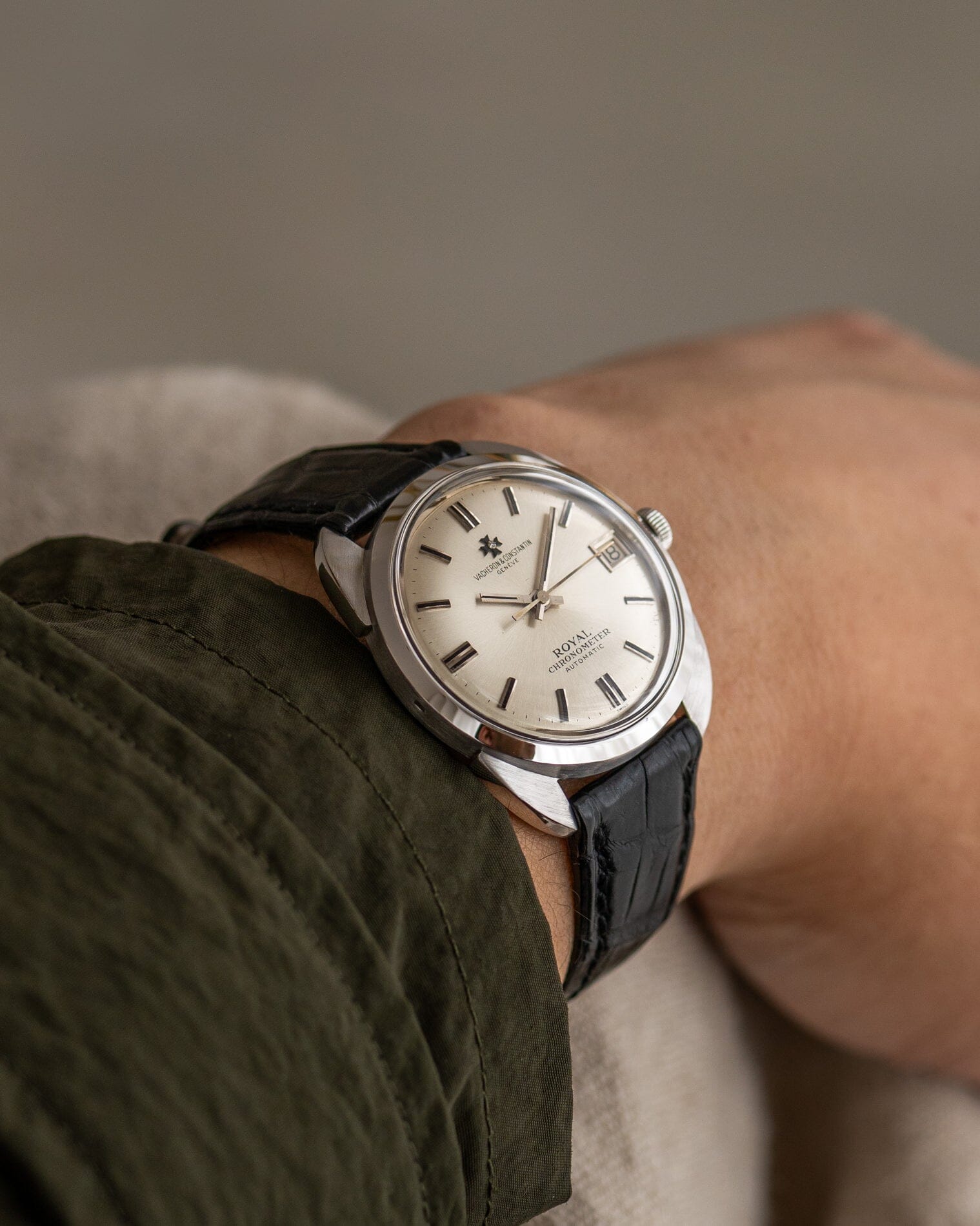 Vacheron Constantin クロノメーター ロワイヤル 6694 WG "バットマン" Watch VACHERON CONSTANTIN