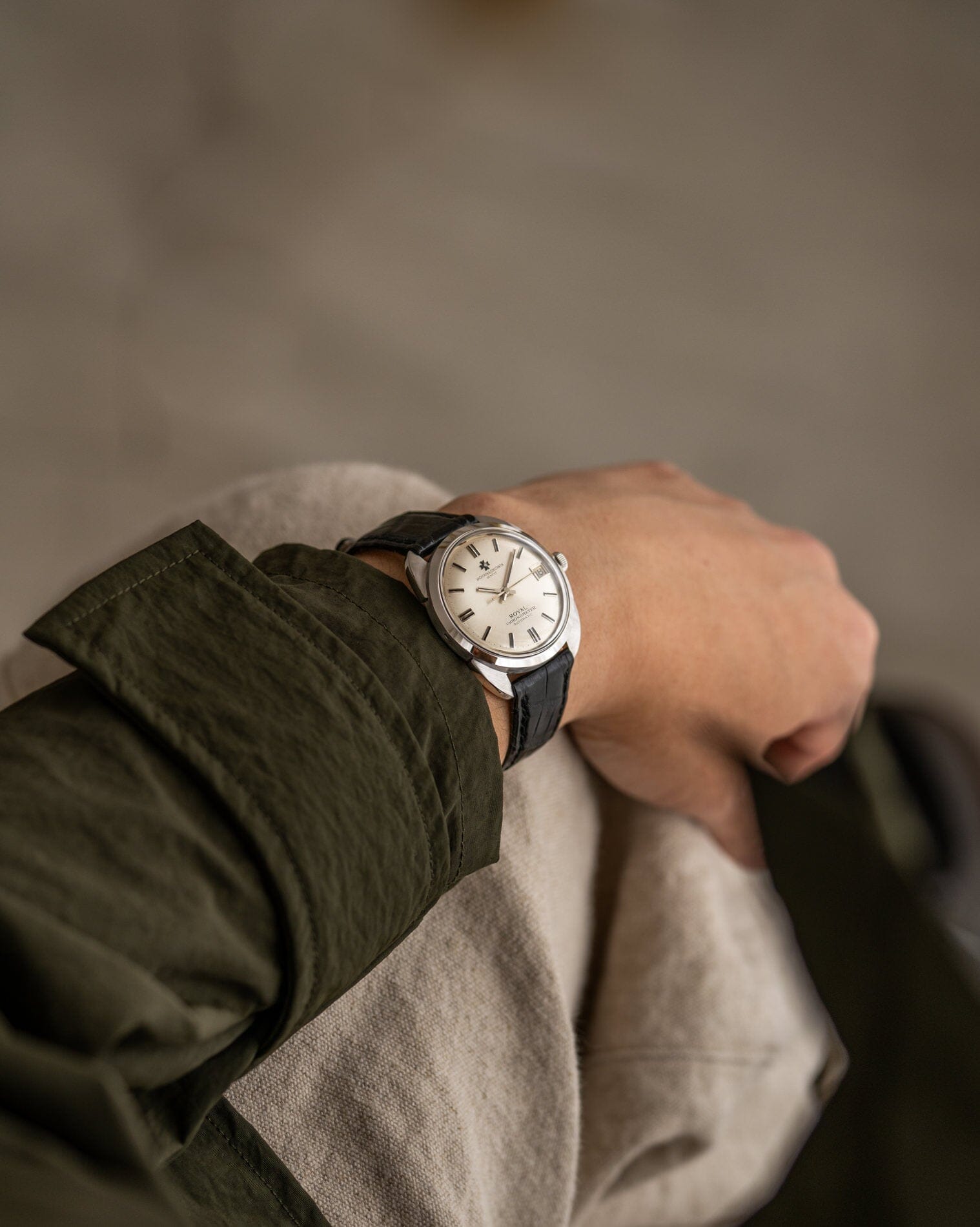 Vacheron Constantin クロノメーター ロワイヤル 6694 WG "バットマン" Watch VACHERON CONSTANTIN