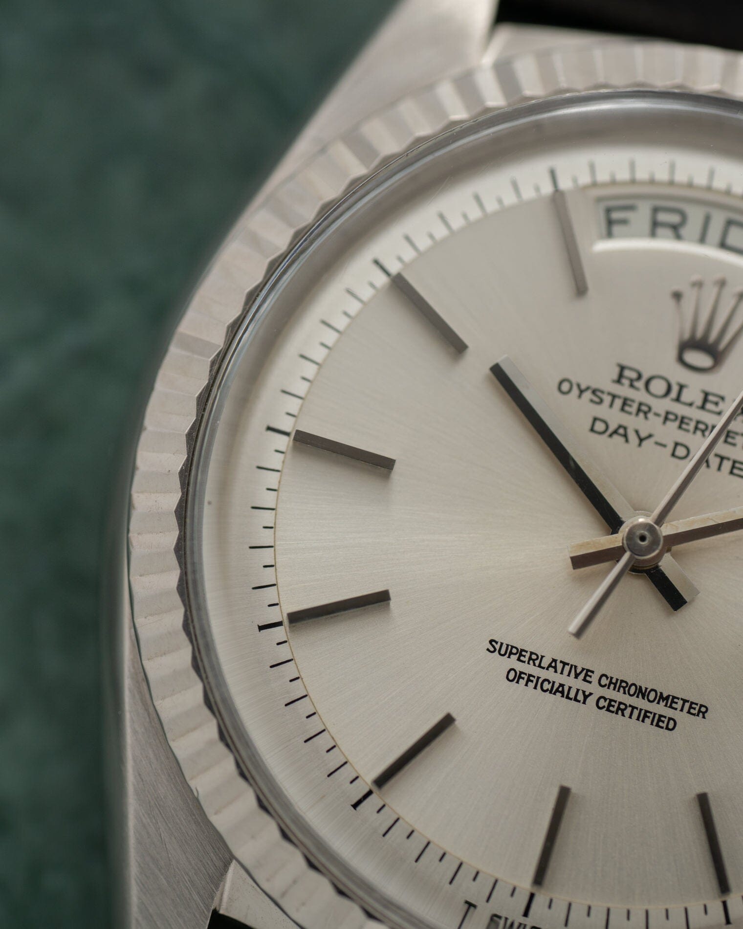 Rolex デイデイト 1803 WG シルバーダイアル Watch ROLEX