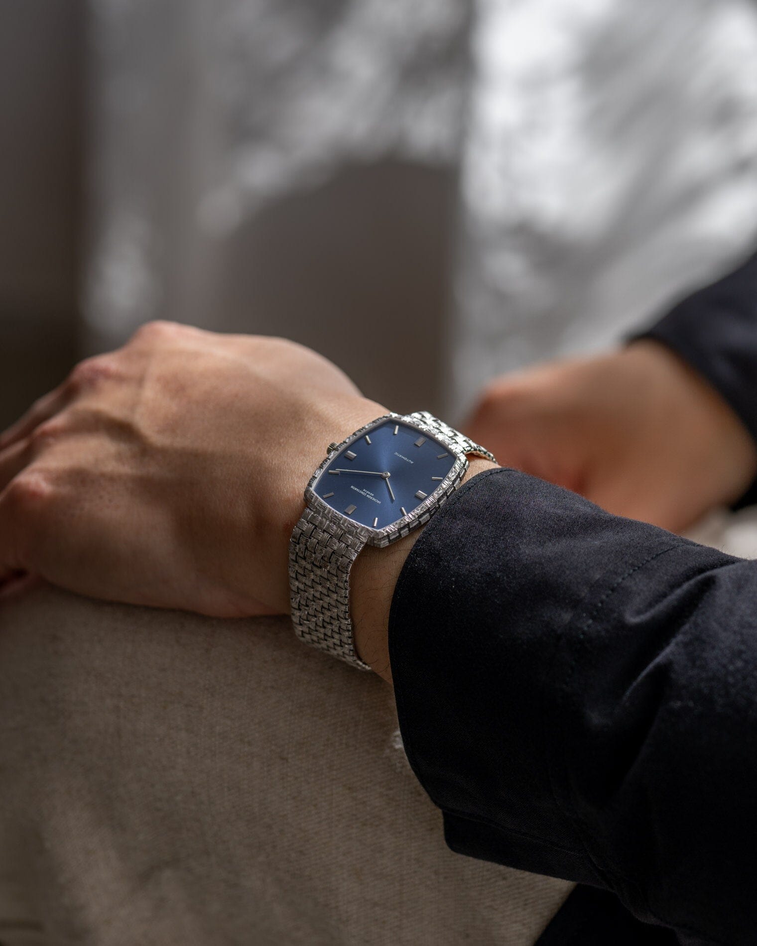 Vacheron Constantin メッシュドール 7943 WG ブルーダイアル "NOS" Watch VACHERON CONSTANTIN