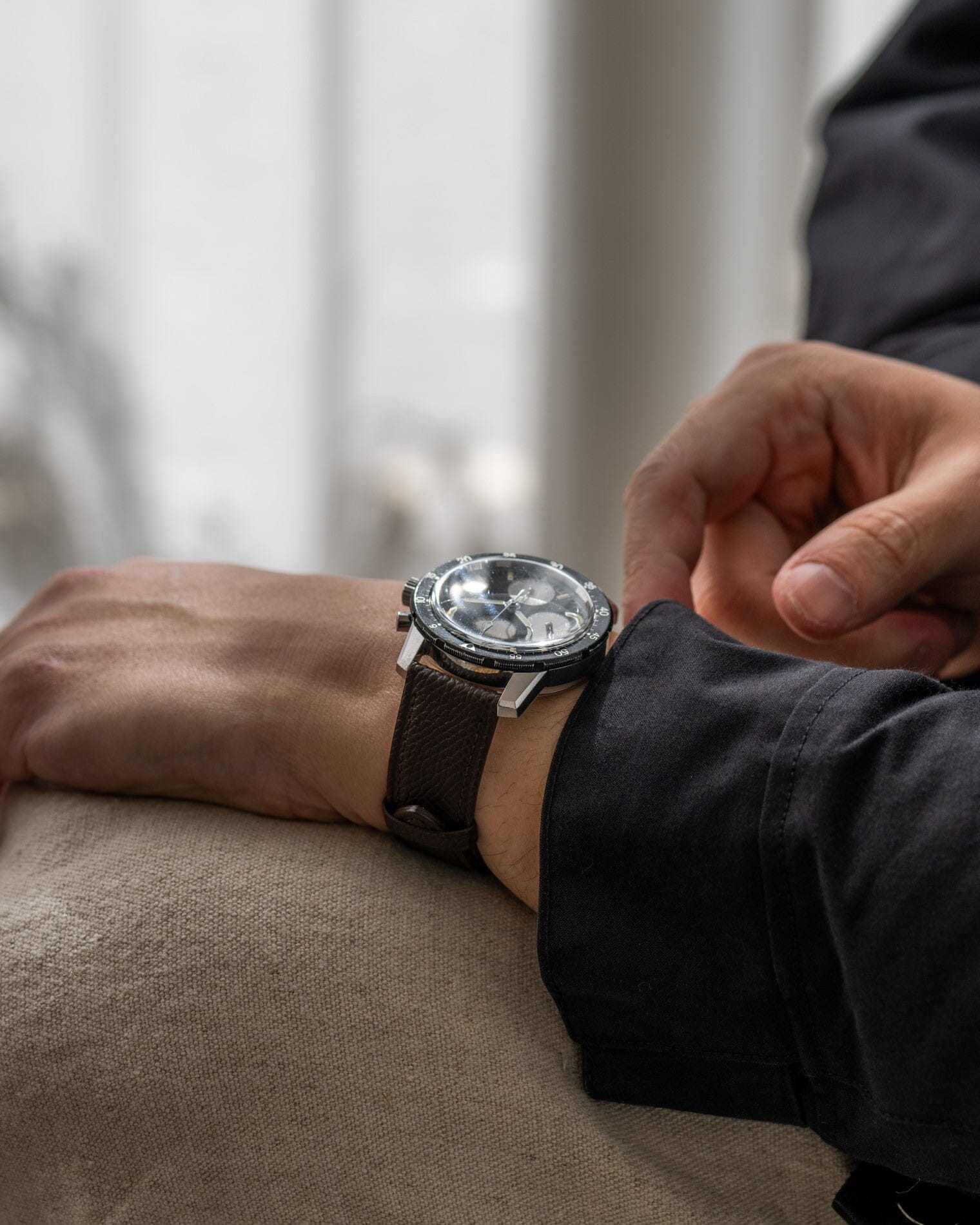 Sinn 103.A クロノグラフ 逆パンダ バルジュー7760 Watch SINN