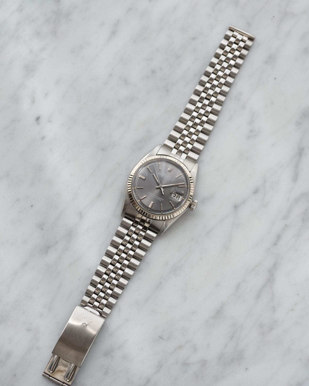 Rolex Datejust 1601 Grey Dial Watch ROLEX