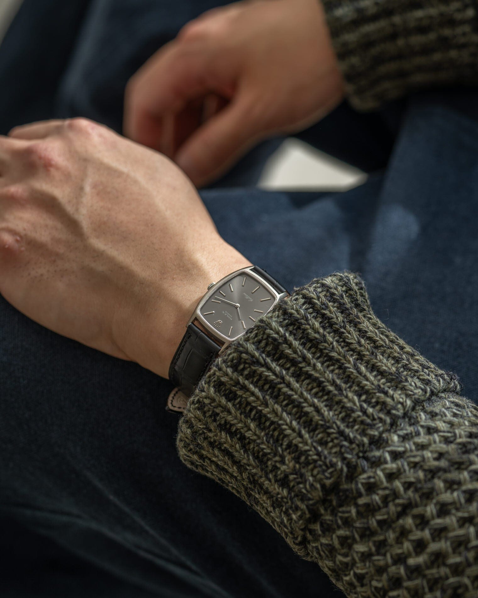 Rolex チェリーニ 3807 グレーダイアル Watch ROLEX