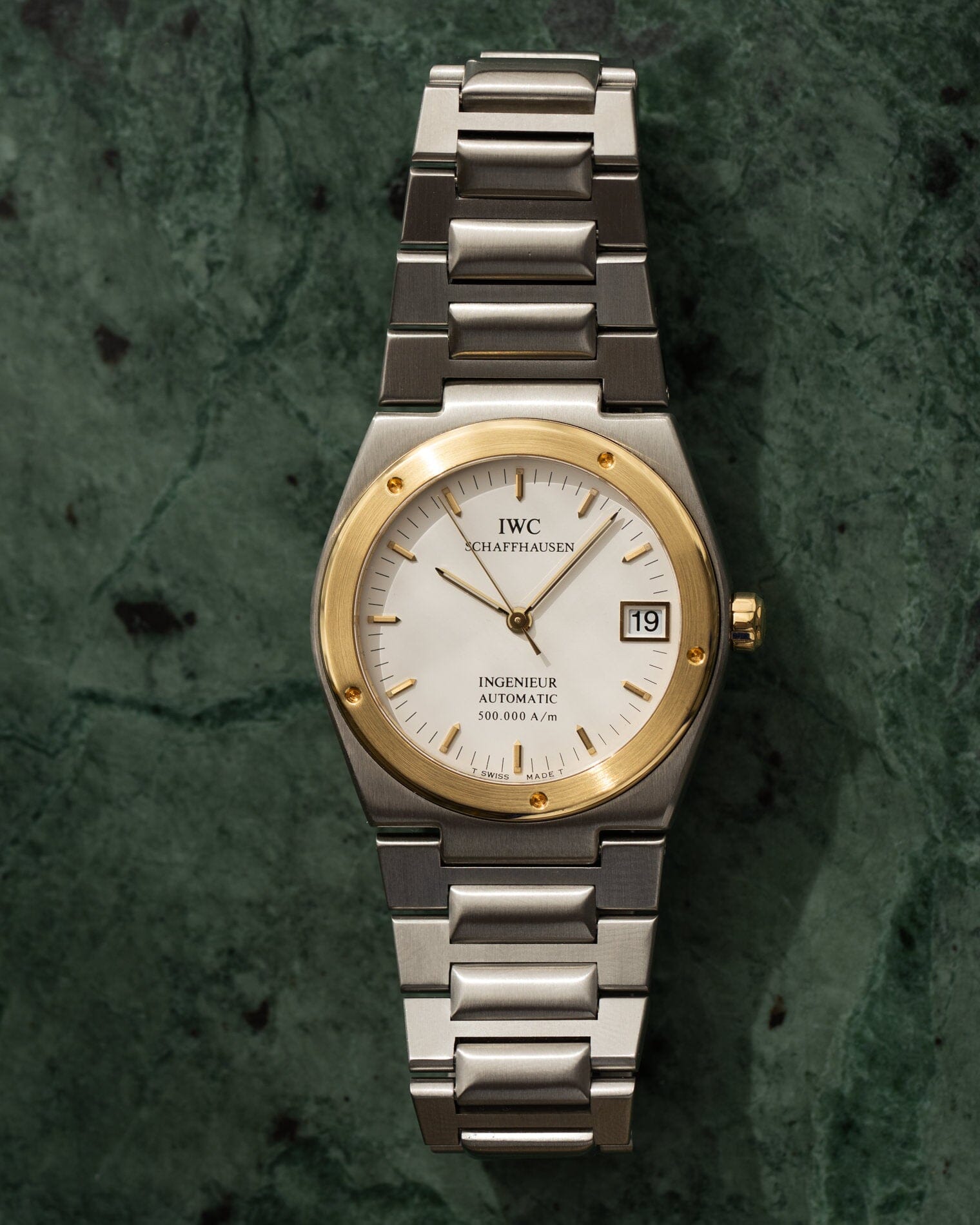 IWC Ingenieur 3508 500,000A/m コンビ ホワイト Watch IWC