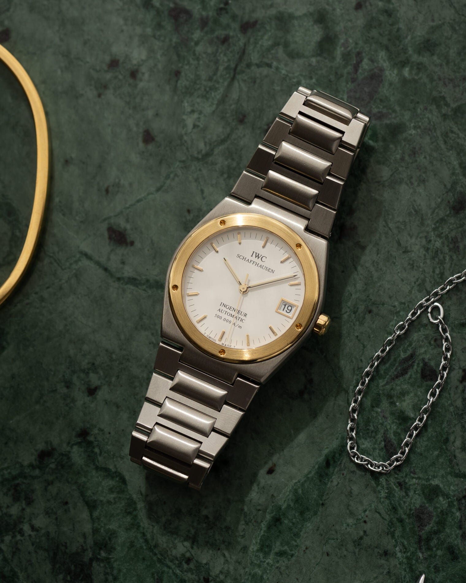 IWC Ingenieur 3508 500,000A/m コンビ ホワイト Watch IWC