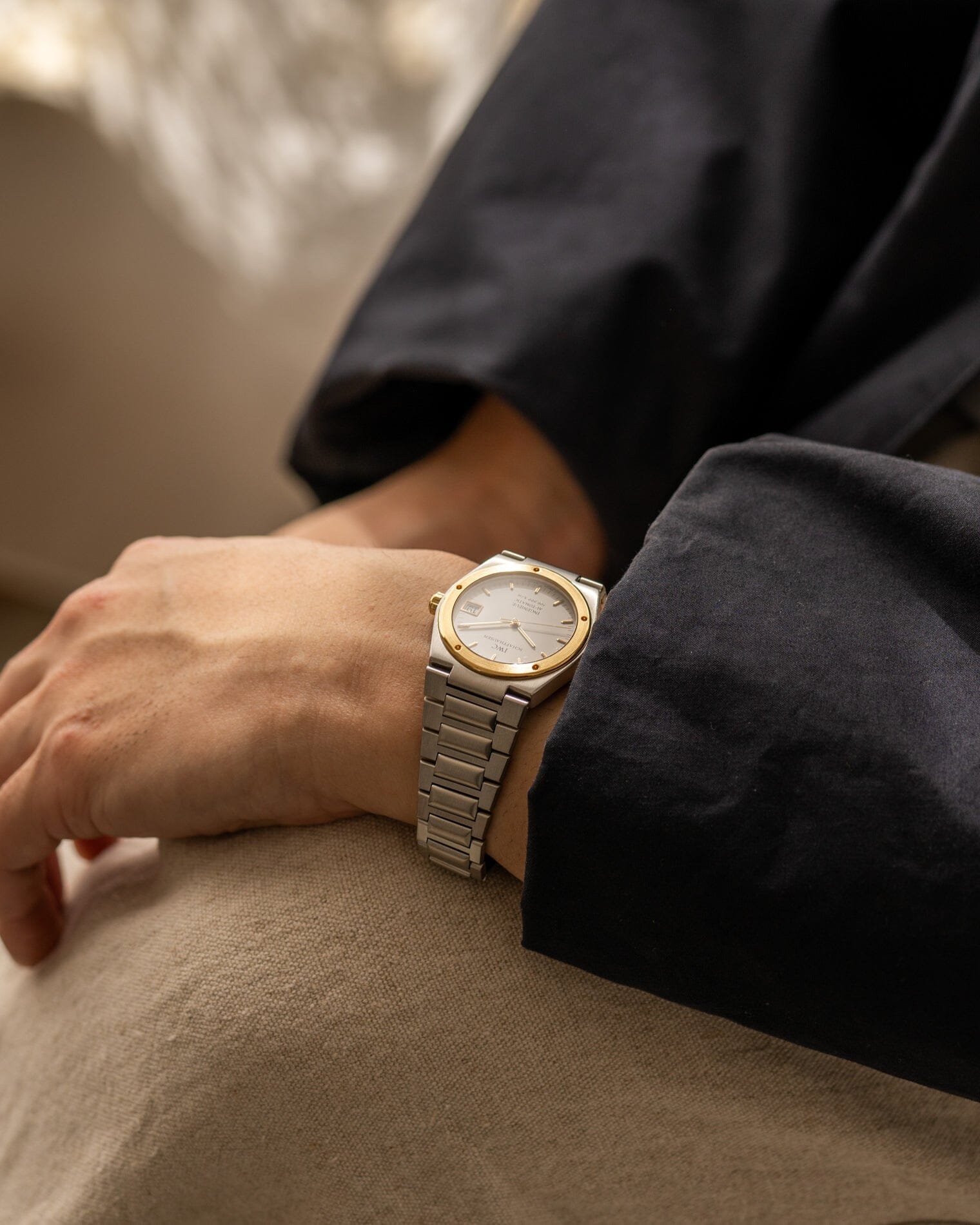 IWC Ingenieur 3508 500,000A/m コンビ ホワイト Watch IWC