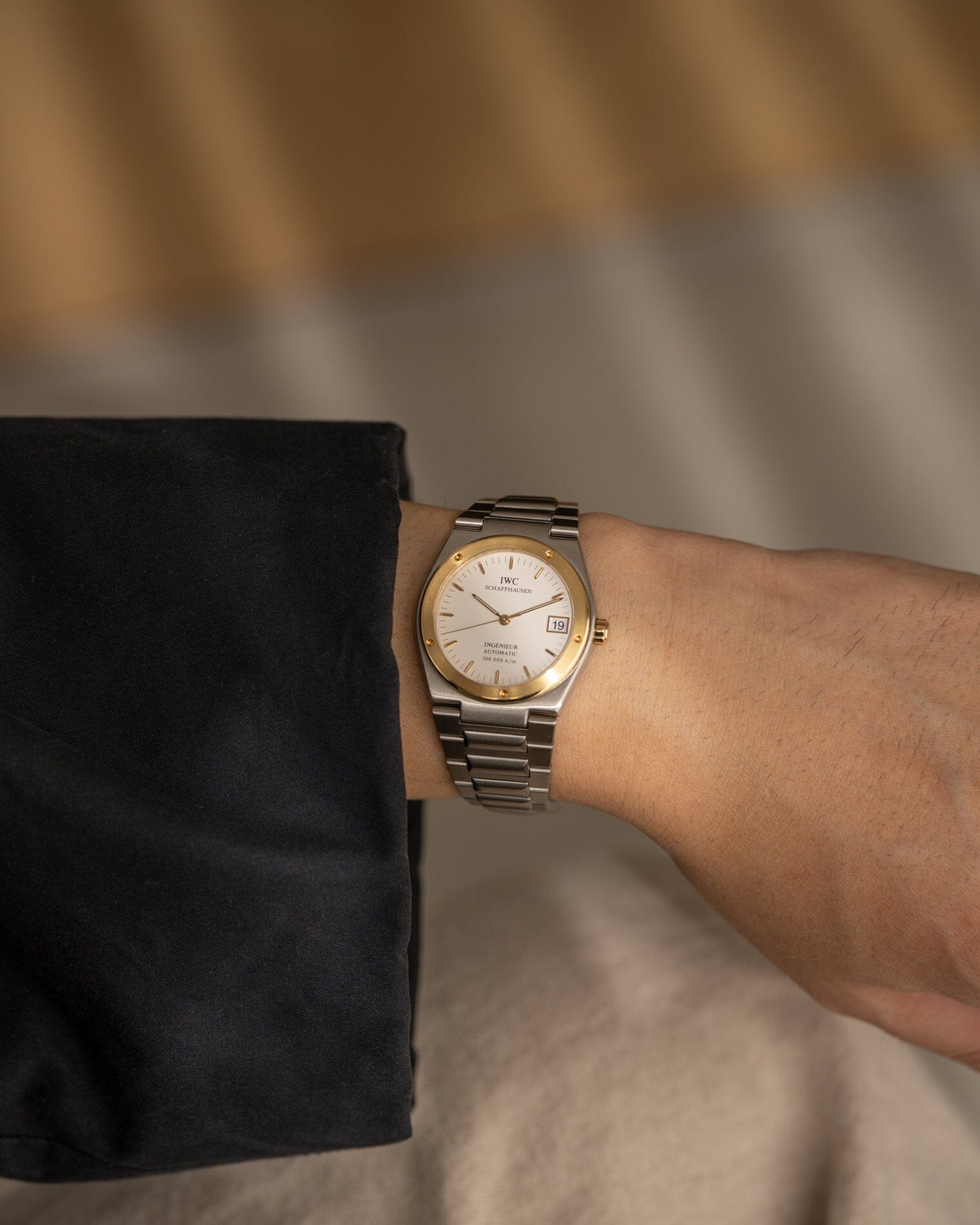 IWC Ingenieur 3508 500,000A/m コンビ ホワイト Watch IWC