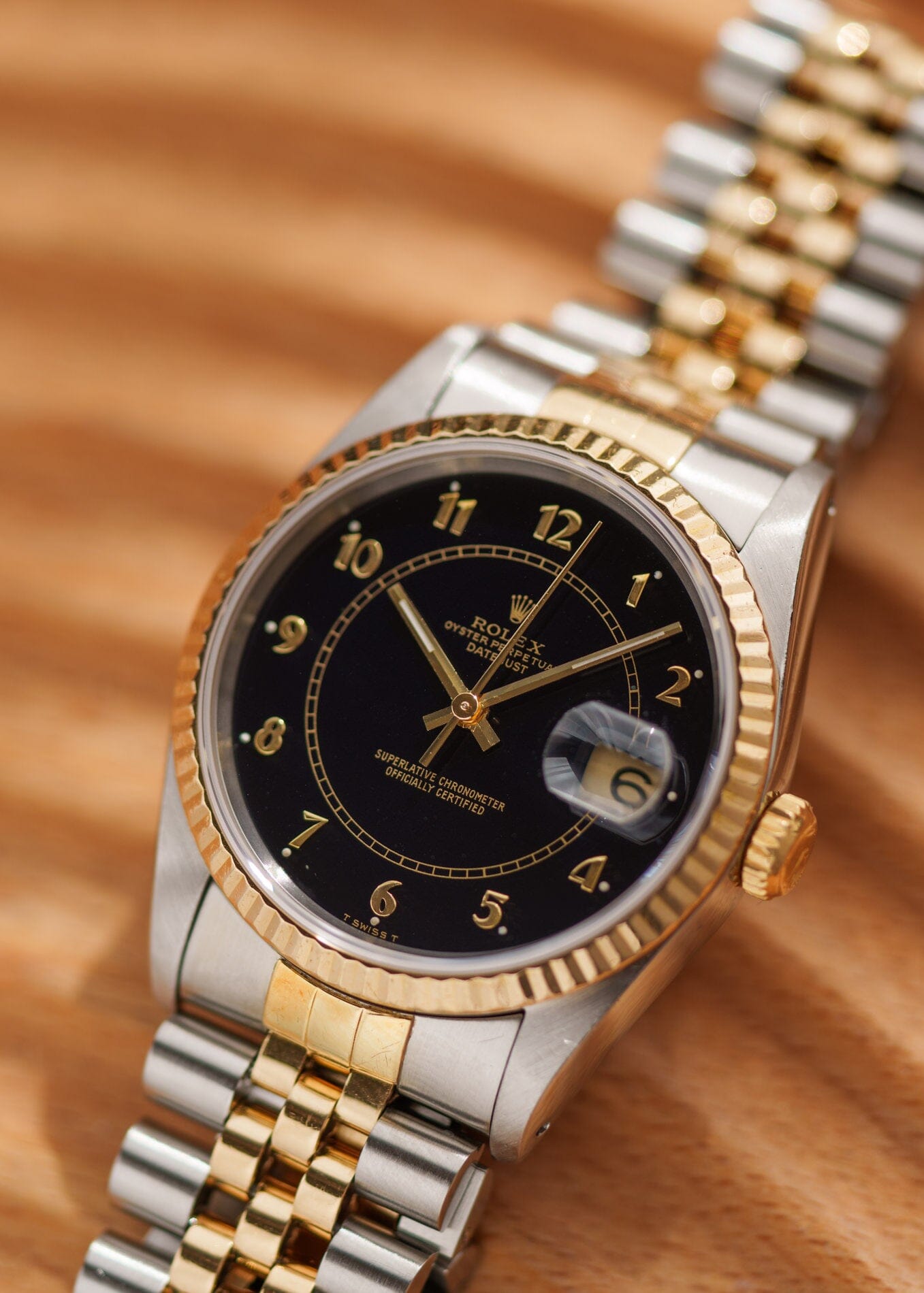 Rolex デイトジャスト 16233 ステラボイラーゲージ Watch ROLEX