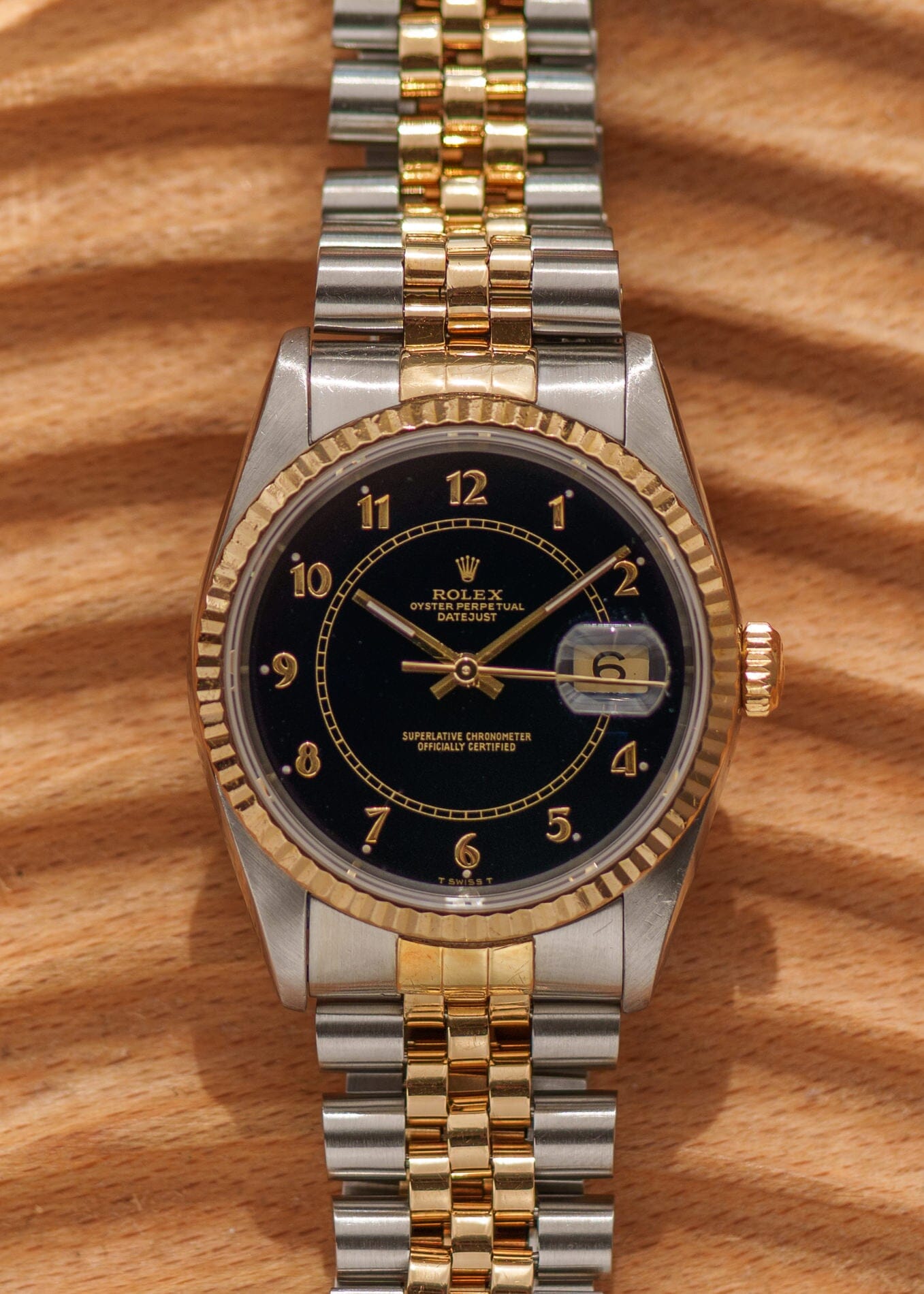 Rolex デイトジャスト 16233 ステラボイラーゲージ Watch ROLEX