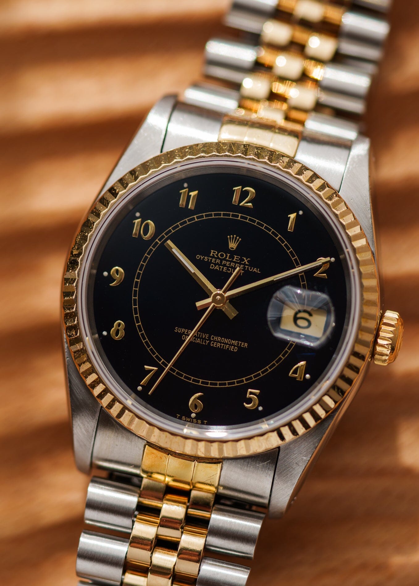 Rolex デイトジャスト 16233 ステラボイラーゲージ Watch ROLEX