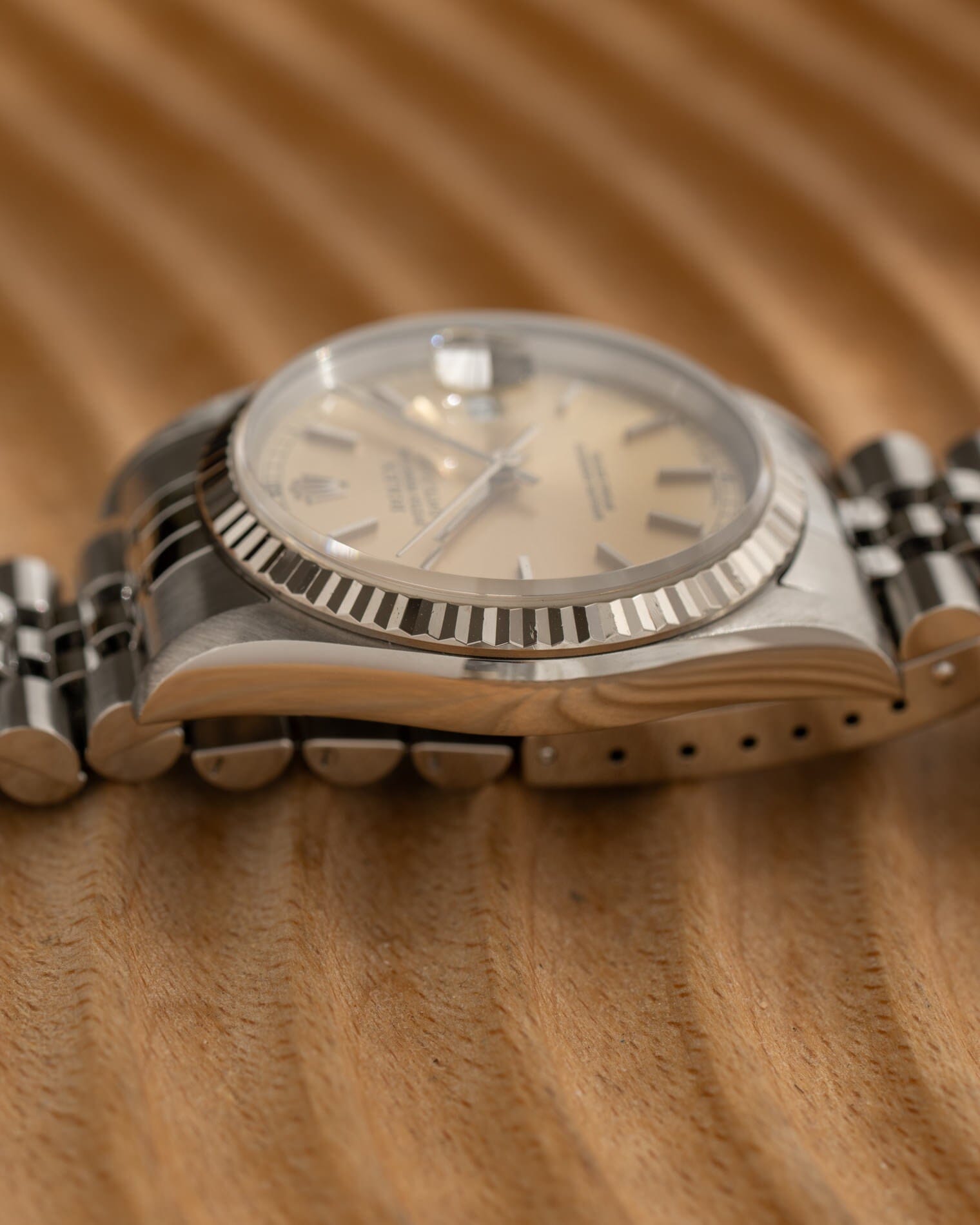 Rolex デイトジャスト 16234 アイボリーダイアル Watch ROLEX