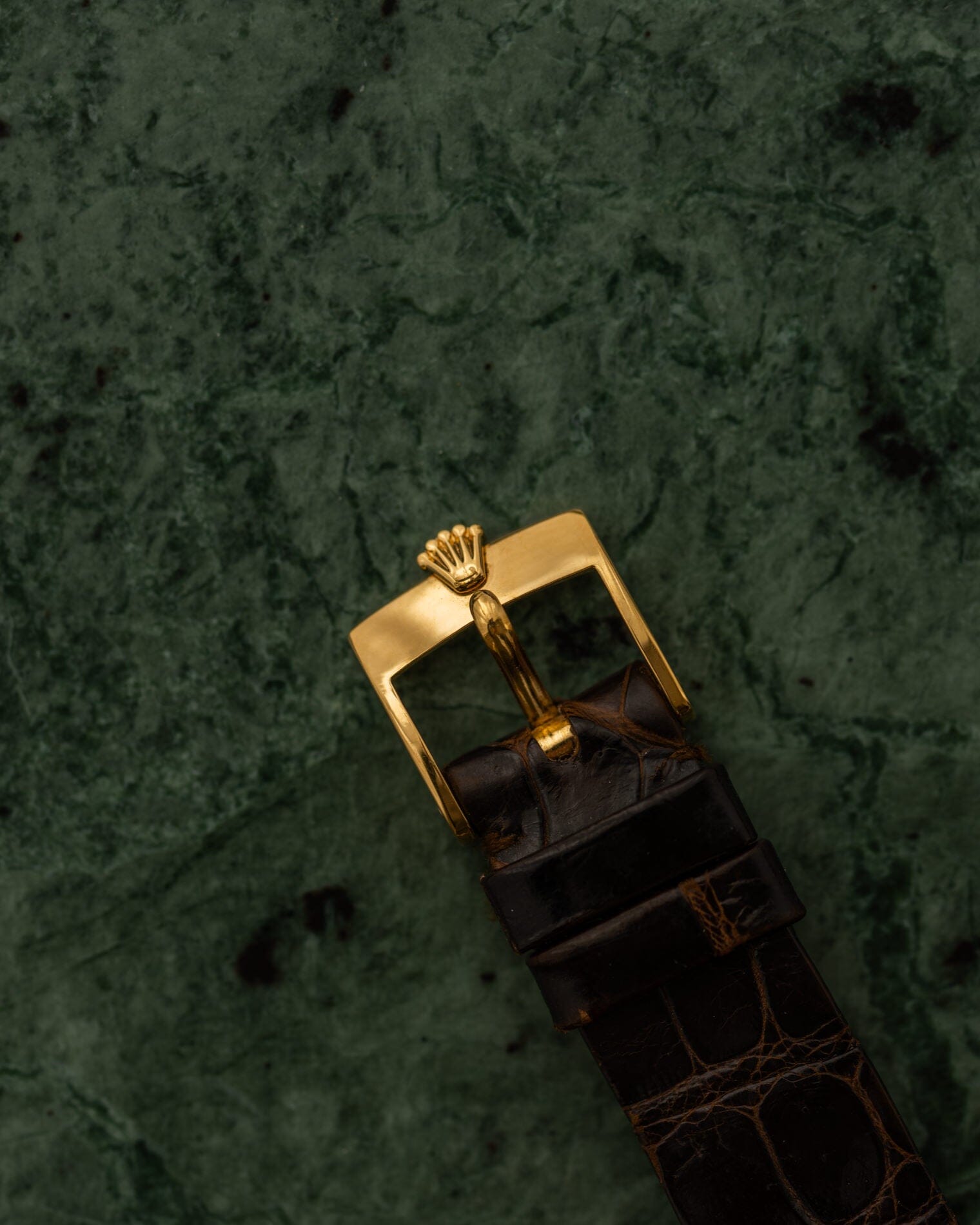 Rolex チェリーニ 4113 YG シャンパンダイアル フルセット Watch ROLEX