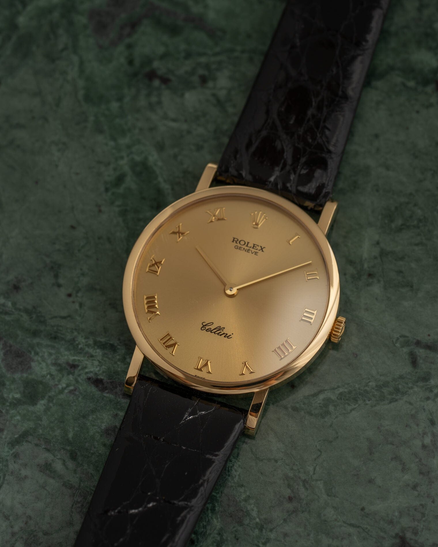 Rolex チェリーニ 5112 YG シャンパンローマン 箱保証書付き Watch ROLEX