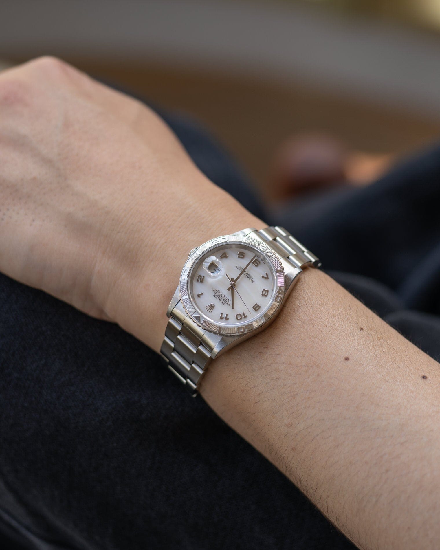 Rolex デイトジャスト 16264 "サンダーバード" ピンクシェルダイアル 箱保証書付き Watch ROLEX