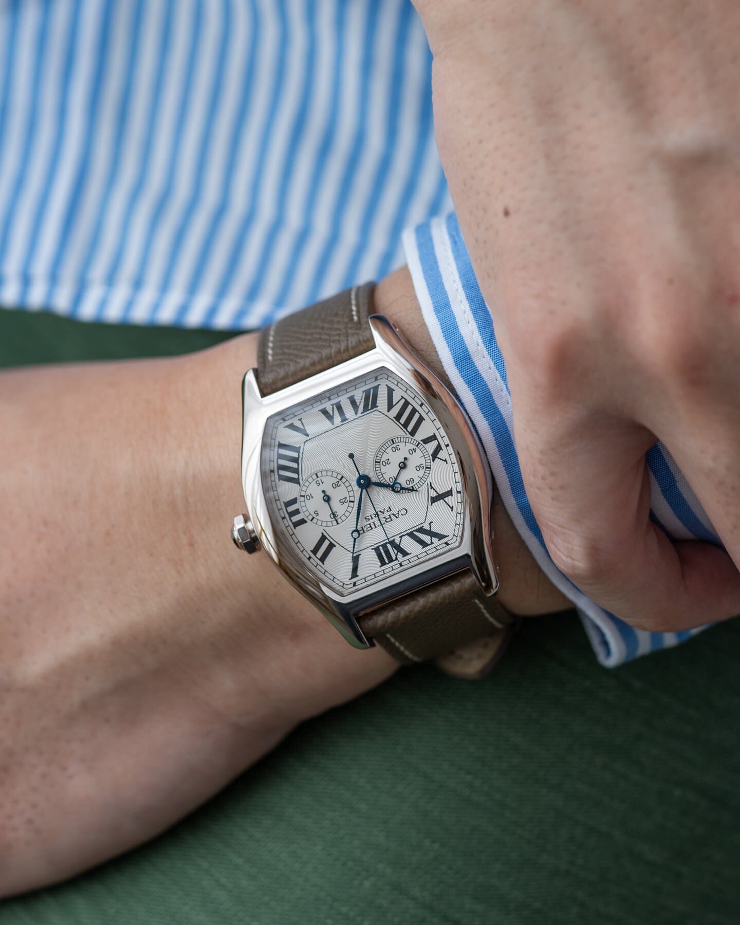 Cartier トーチュ 2762 WG モノプッシャークロノグラフ CPCP Watch CARTIER