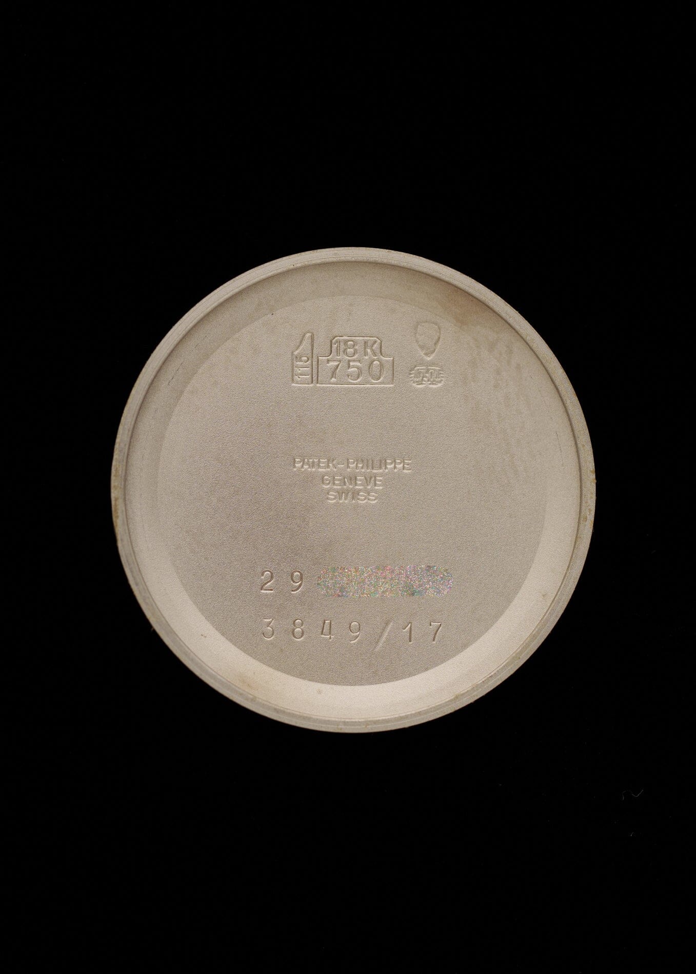 Patek Philippe ゴールデンエリプス 3849 WG ベゼルダイヤ ブルーダイアル 保証書付き Watch PATEK PHILIPPE