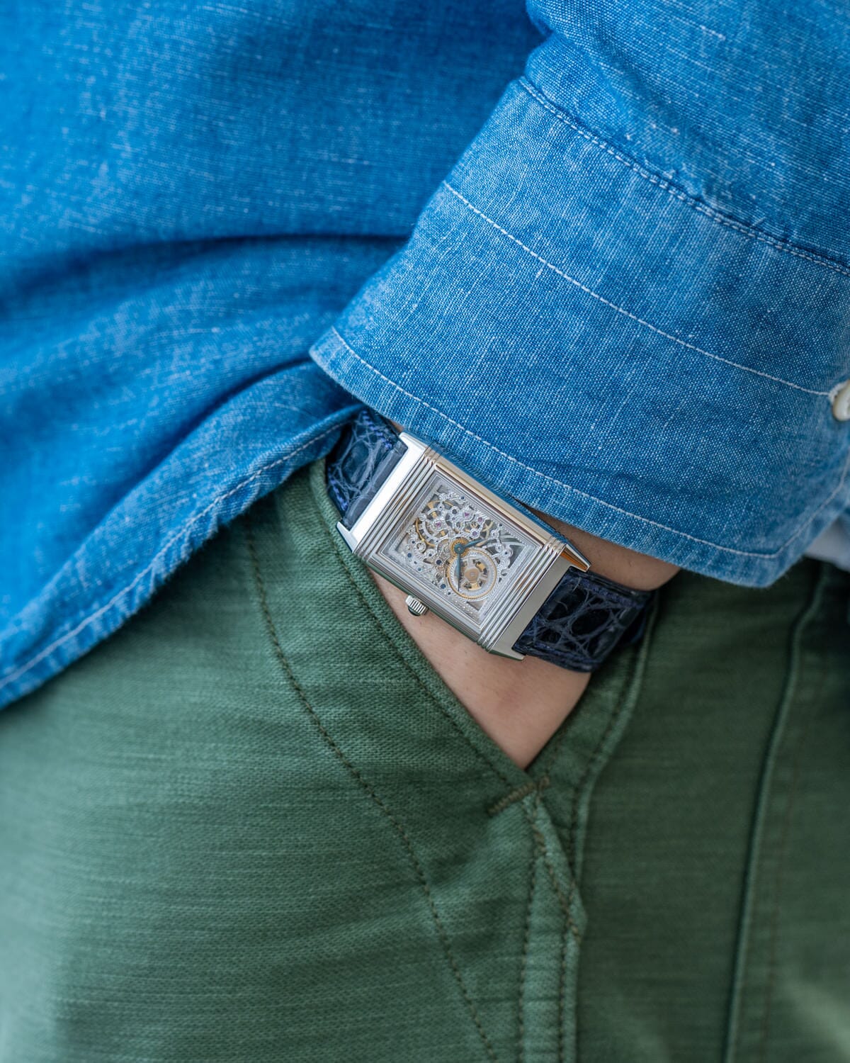 ジャガー・ルクルト レベルソ 270.6.49 プラチナNo.1 箱保証書付き Watch Jaeger-LeCoultre