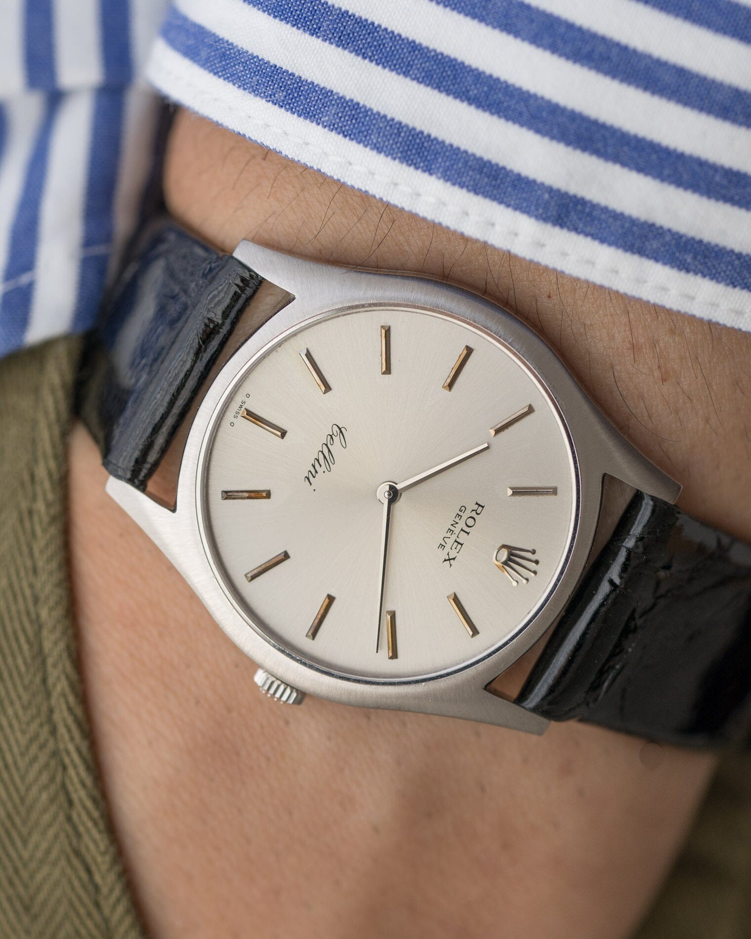 Rolex チェリーニ 3804 WG シルバーシグマダイアル 箱保証書付き Watch ROLEX