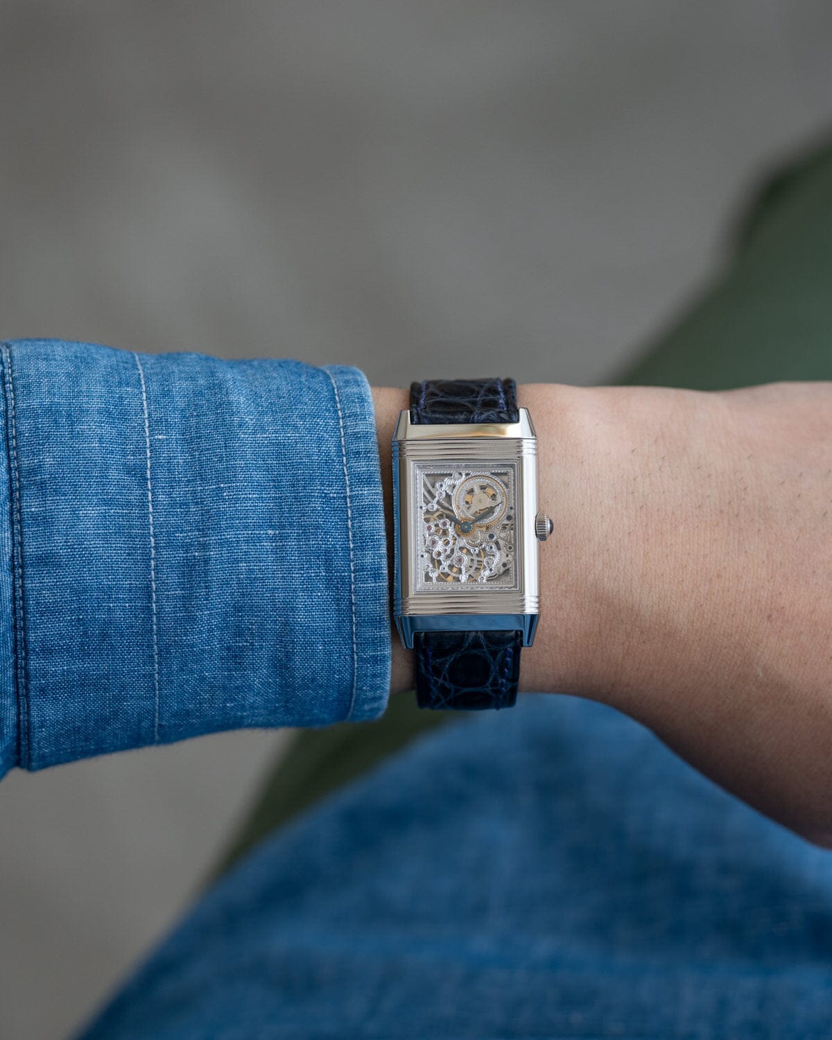 ジャガー・ルクルト レベルソ 270.6.49 プラチナNo.1 箱保証書付き Watch Jaeger-LeCoultre