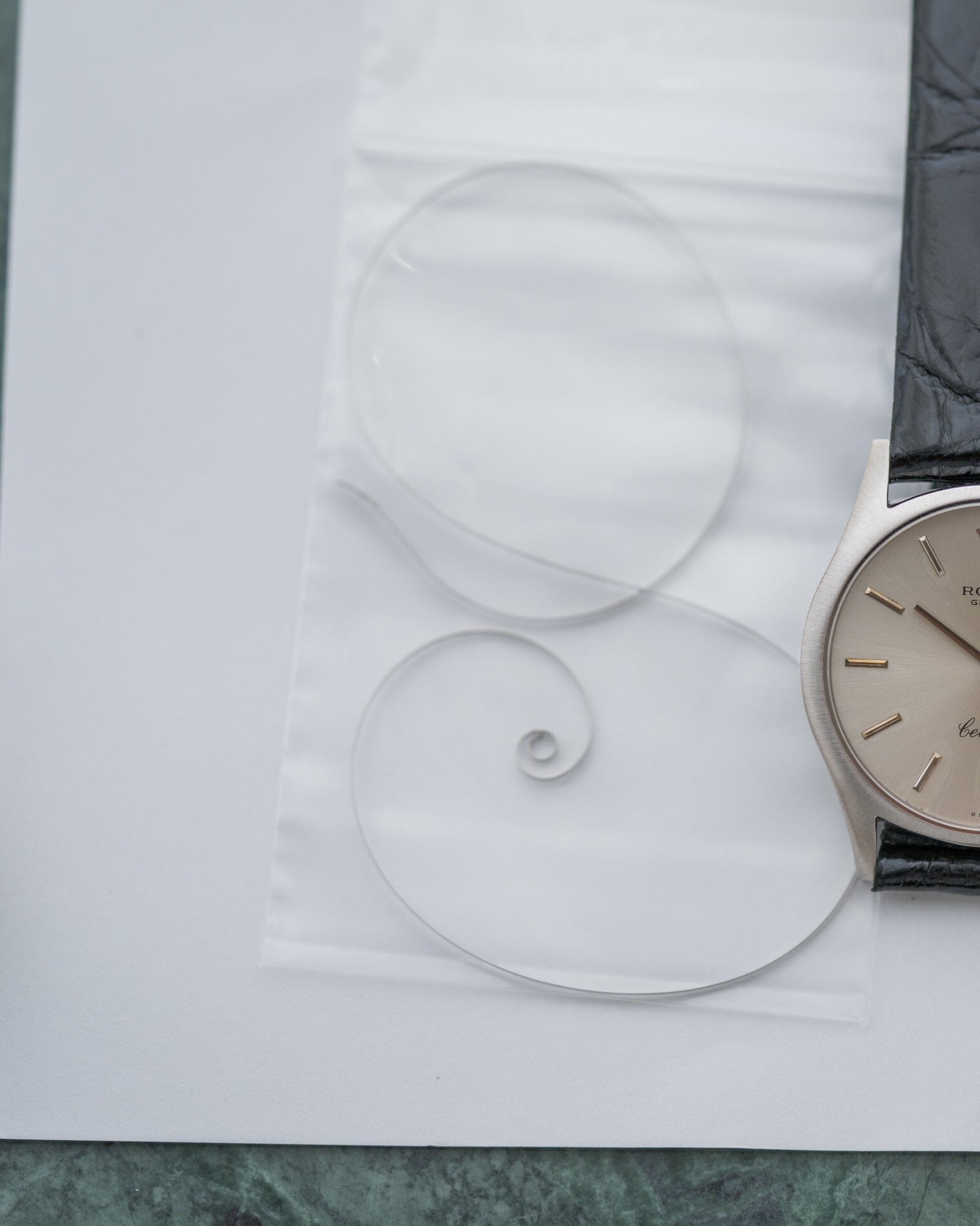 Rolex チェリーニ 3804 WG シルバーシグマダイアル 箱保証書付き Watch ROLEX