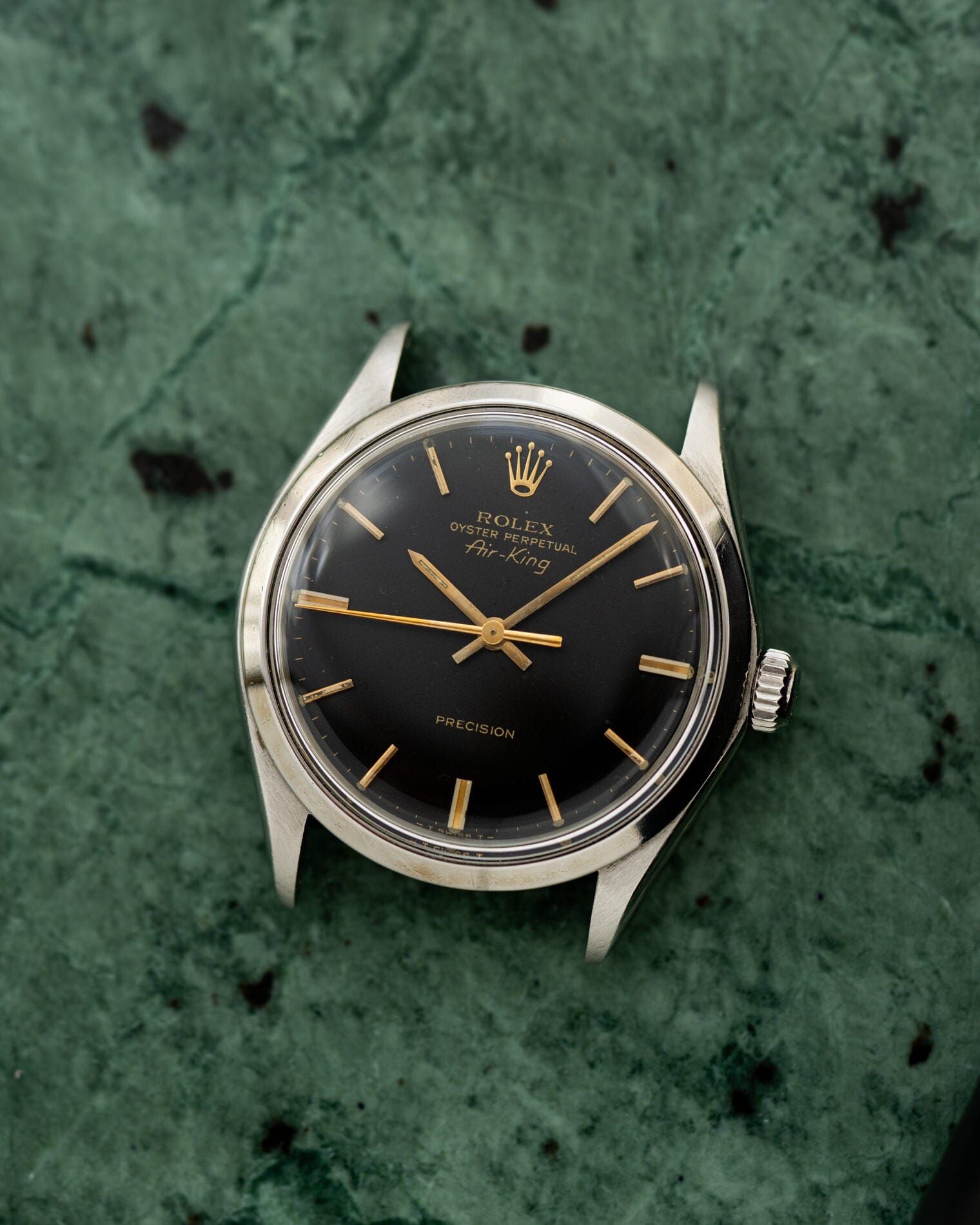 Rolex エアキング 5500 マットブラック Watch ROLEX