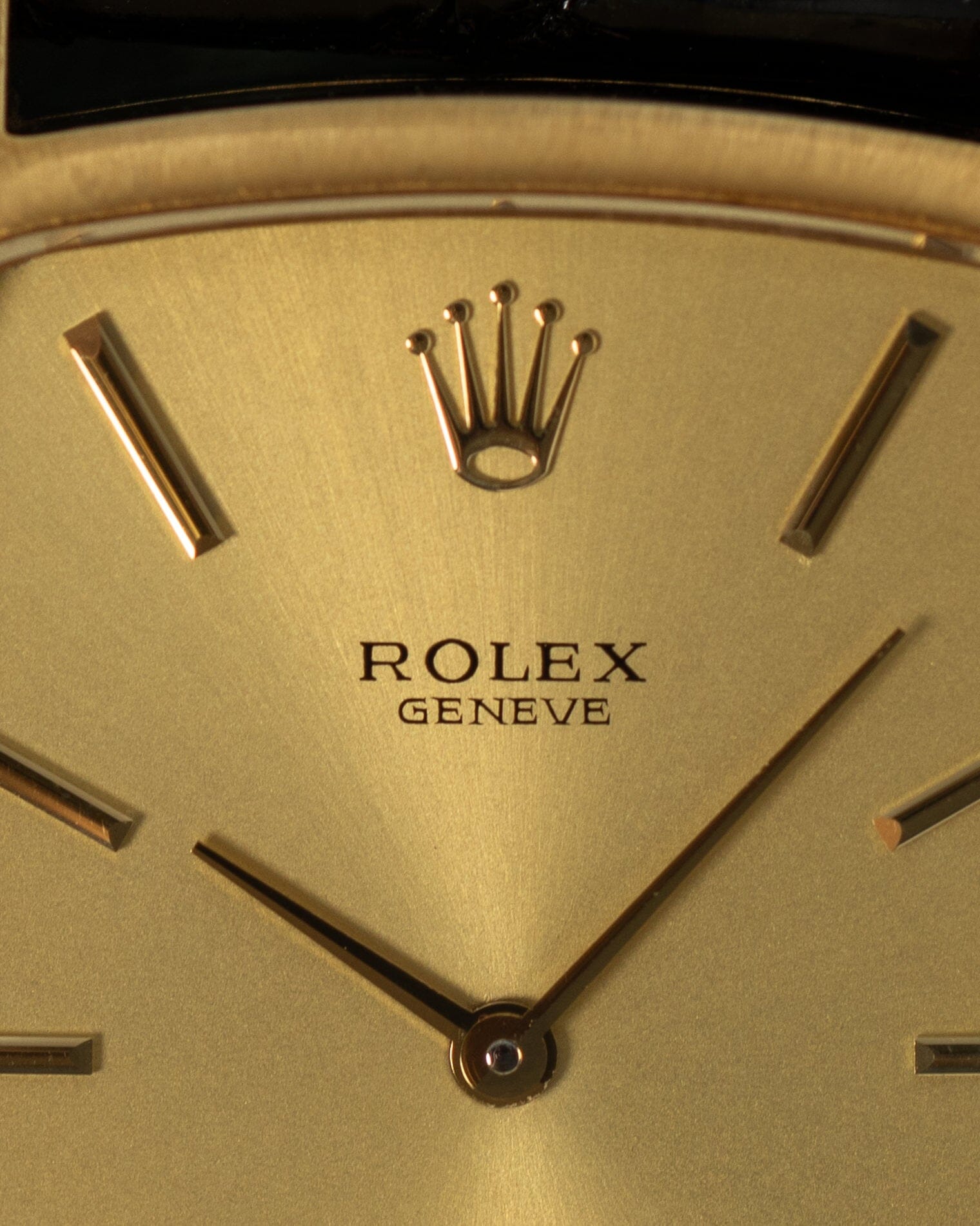 Rolex チェリーニ 3807 YG シャンパンダイアル 裏蓋シールあり Watch ROLEX