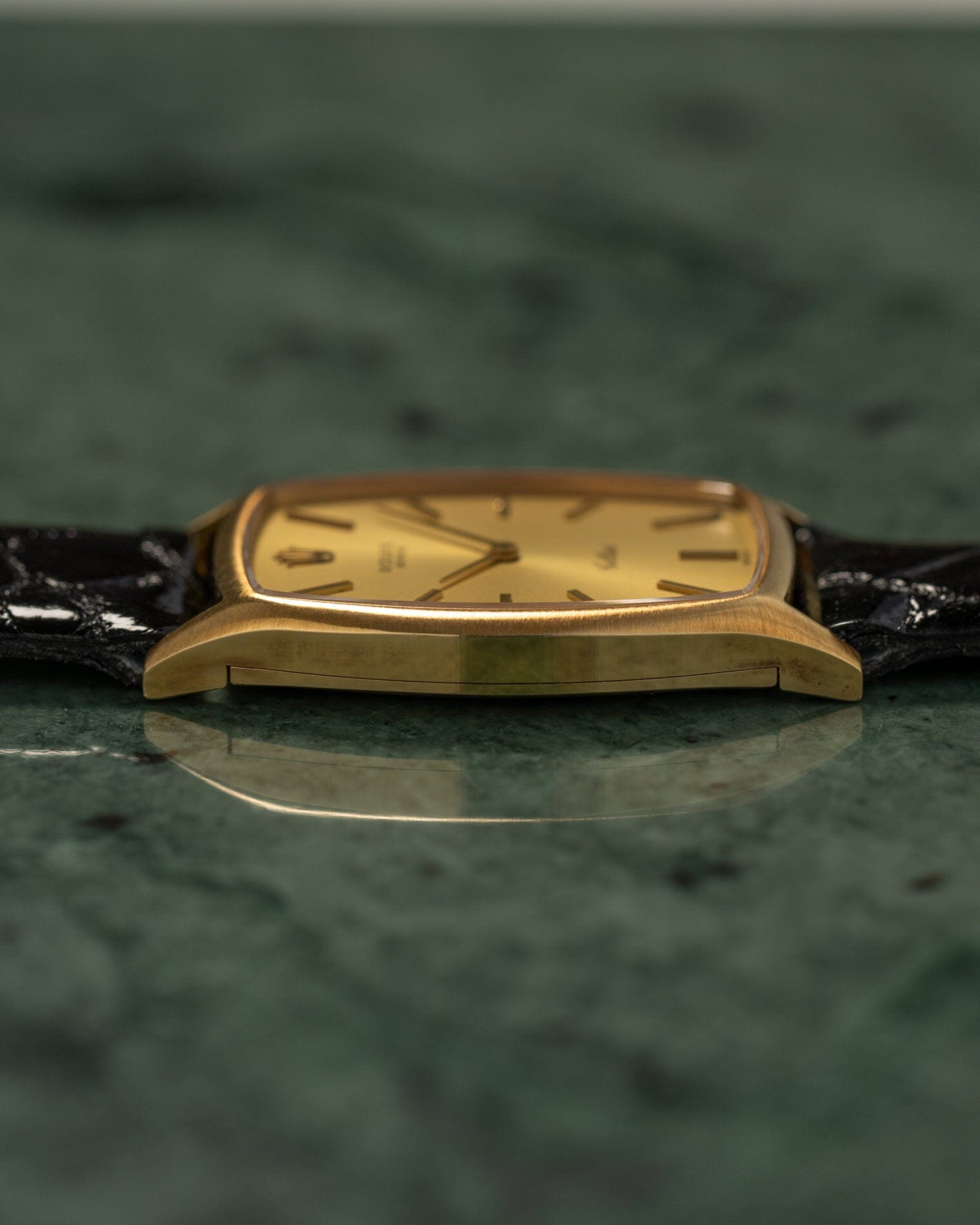 Rolex チェリーニ 3807 YG シャンパンダイアル 裏蓋シールあり Watch ROLEX