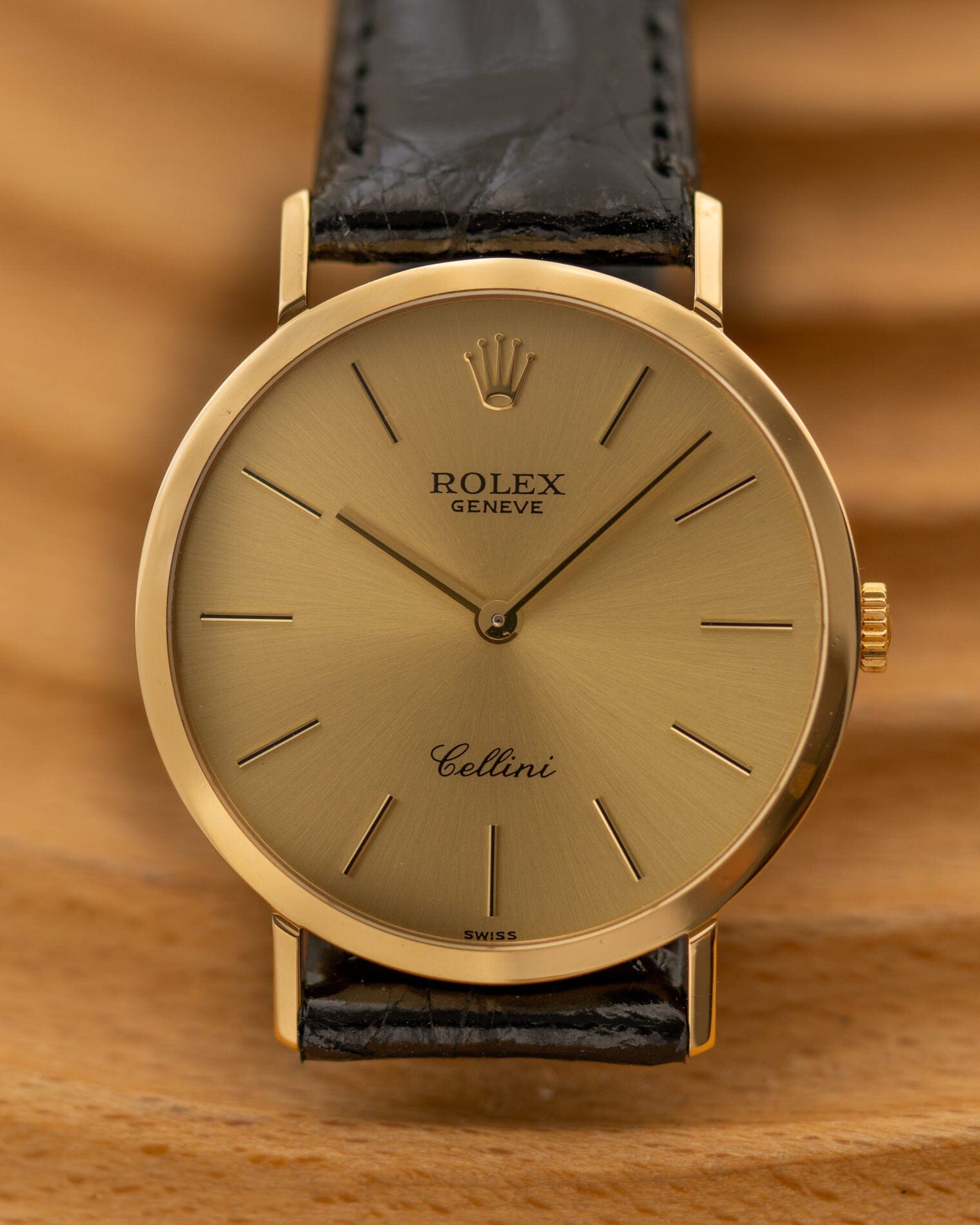 Rolex チェリーニ 4112 シャンパンダイアル Watch ROLEX