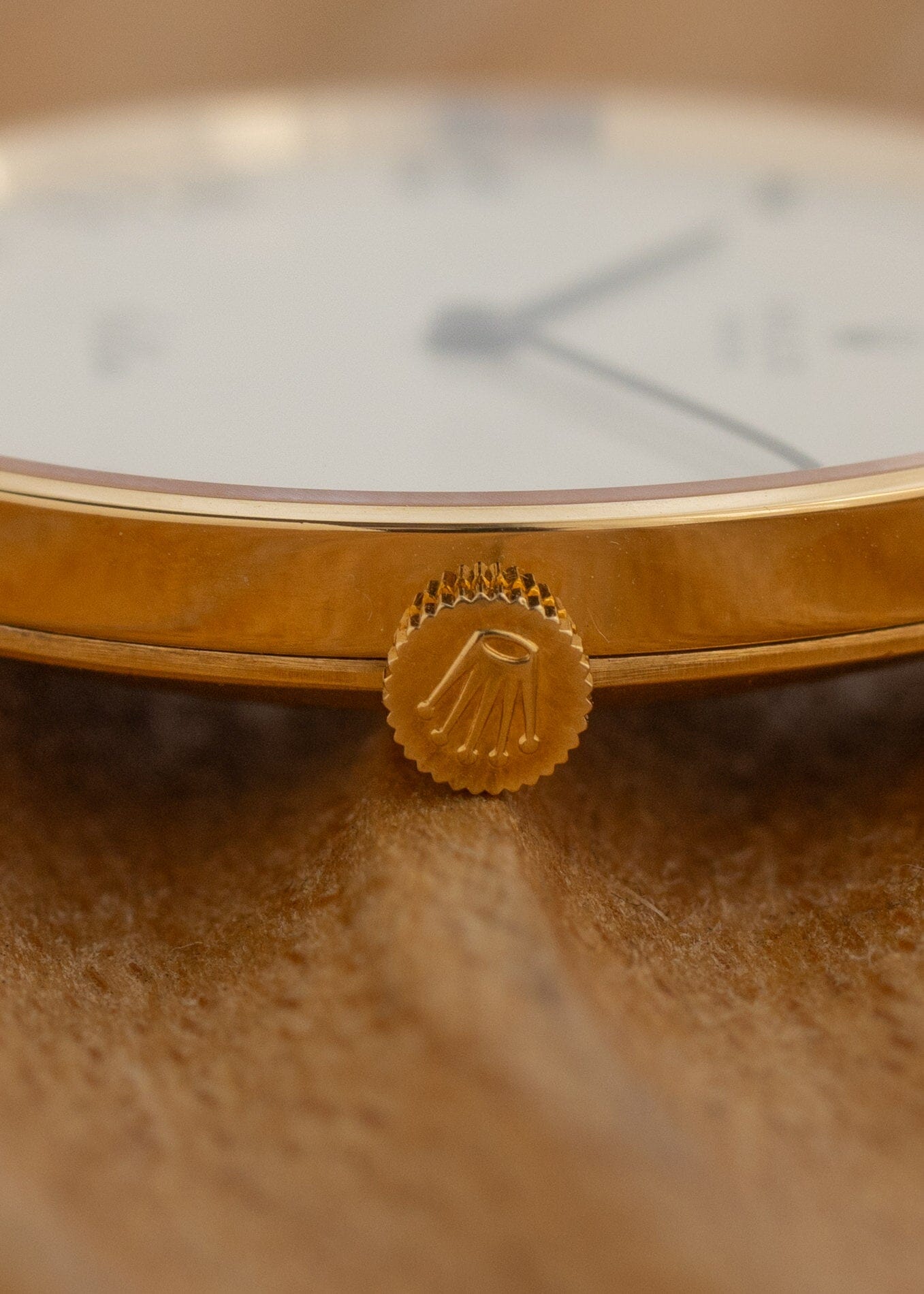 Rolex チェリーニ 3833 YG ホワイトローマン 箱付き Watch ROLEX