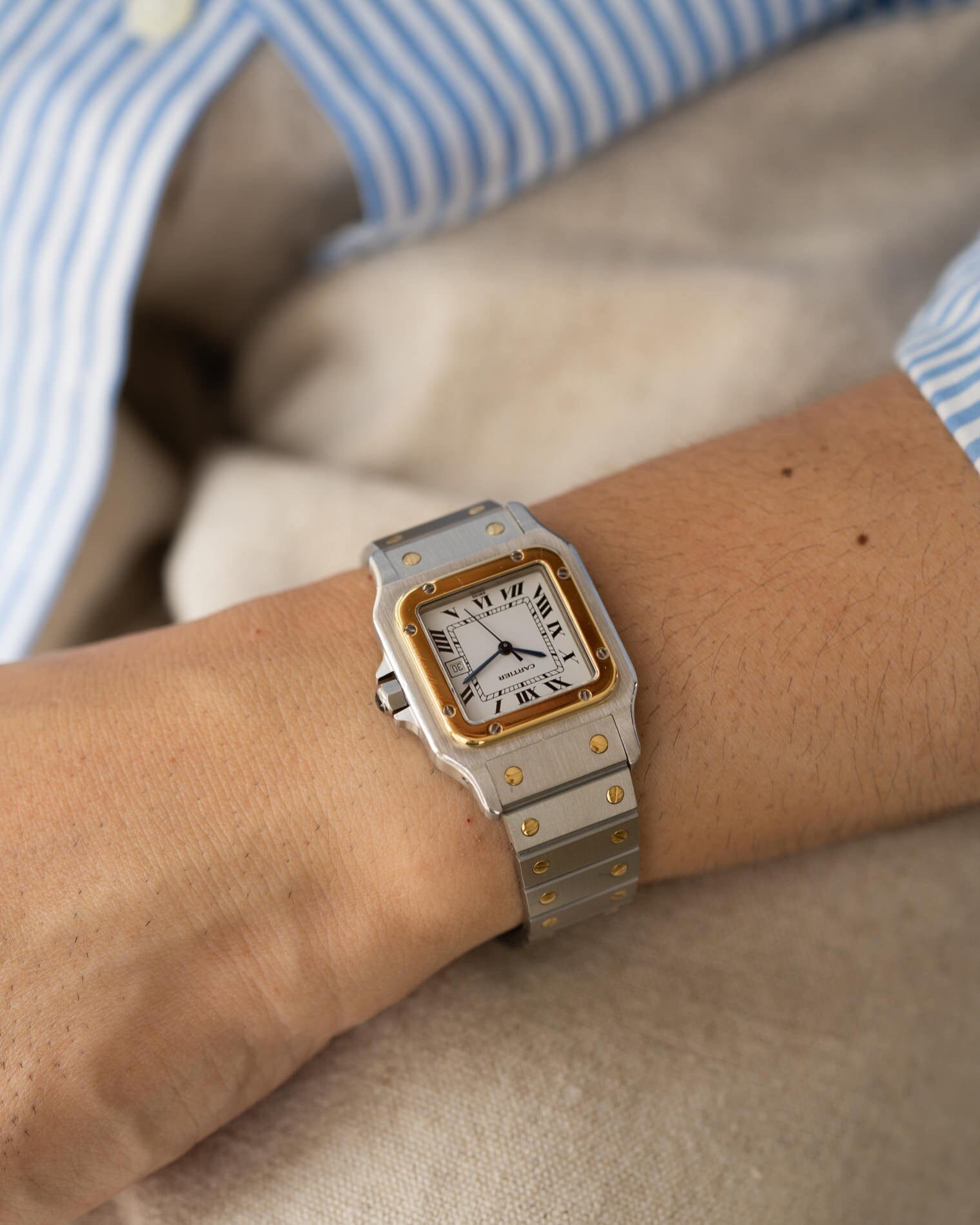 カルティエ サントスガルベ LM 2961 国際永久保証書付き Watch CARTIER