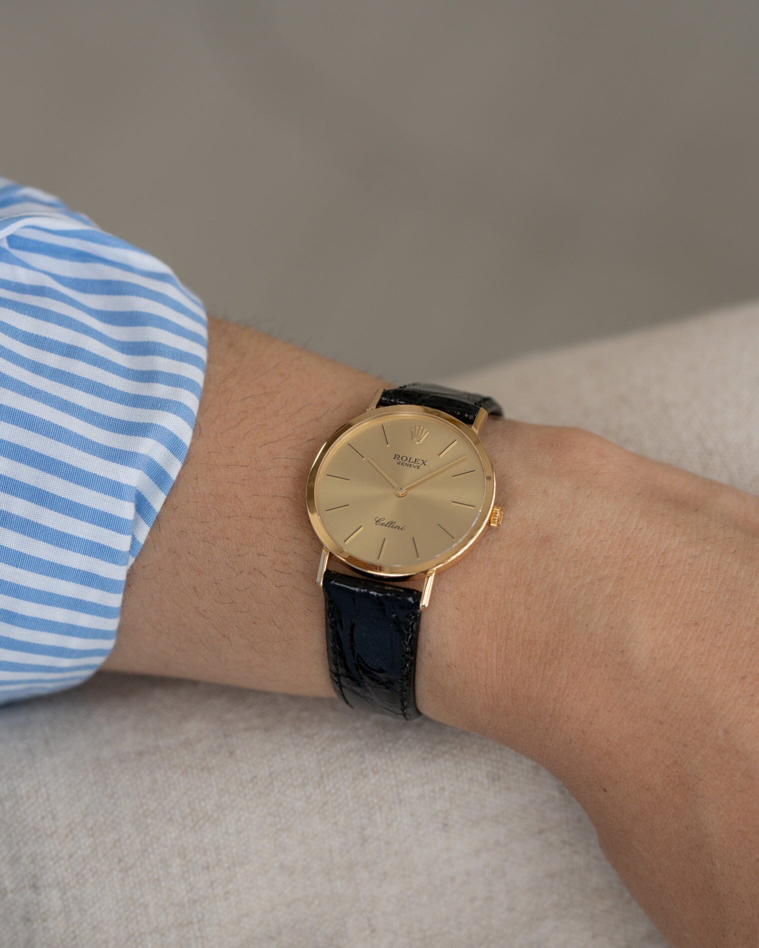 Rolex チェリーニ 4112 シャンパンダイアル Watch ROLEX