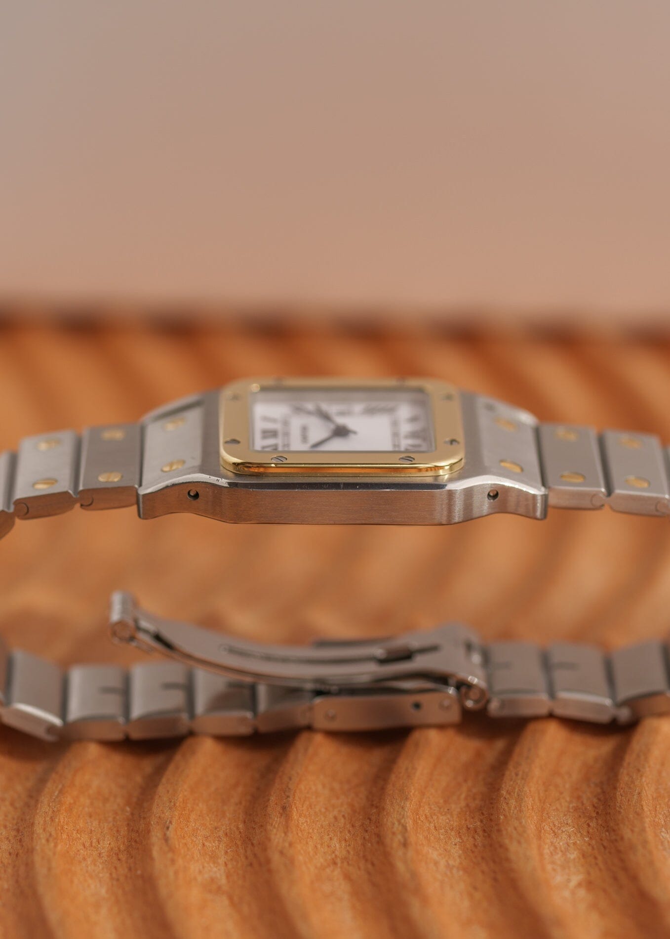 Cartier サントスガルベ LM 2961 自動巻き 国際永久保証書付き Watch CARTIER