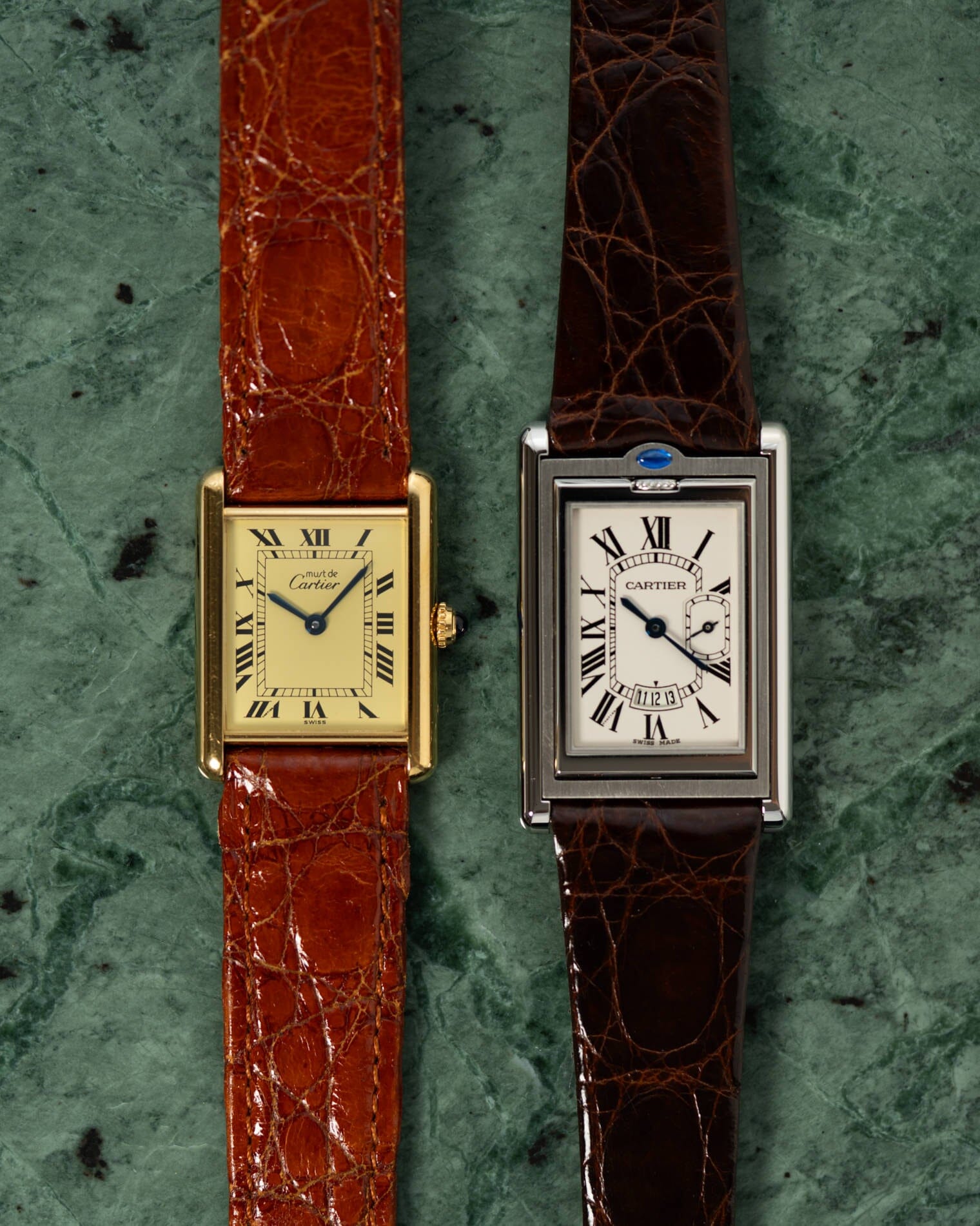 Cartier タンク バスキュラント XL 2522 保証書付き コンプリートサービス済み Watch CARTIER