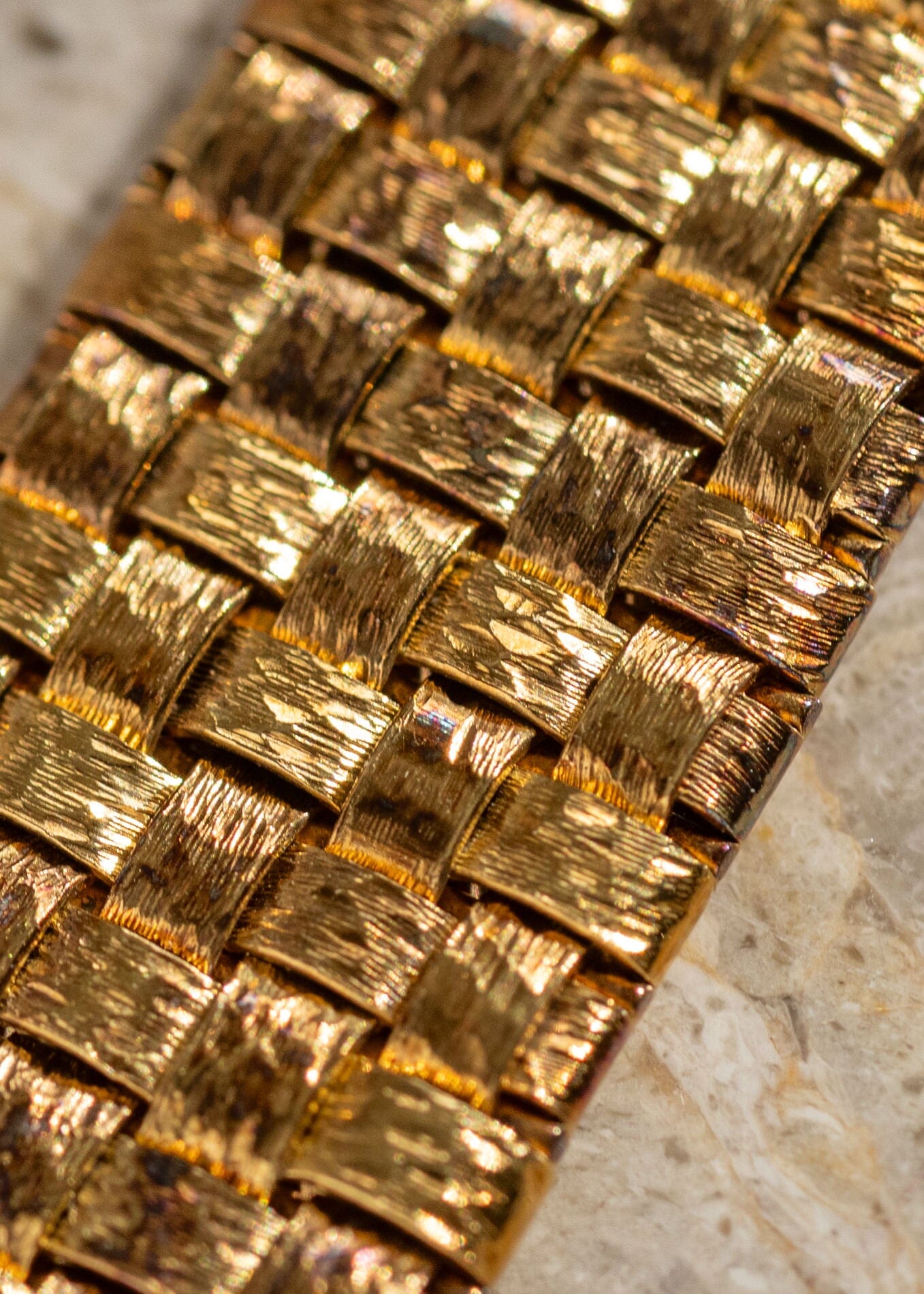 Vacheron Constantin メッシュドール YG シャンパンダイアル Watch VACHERON CONSTANTIN