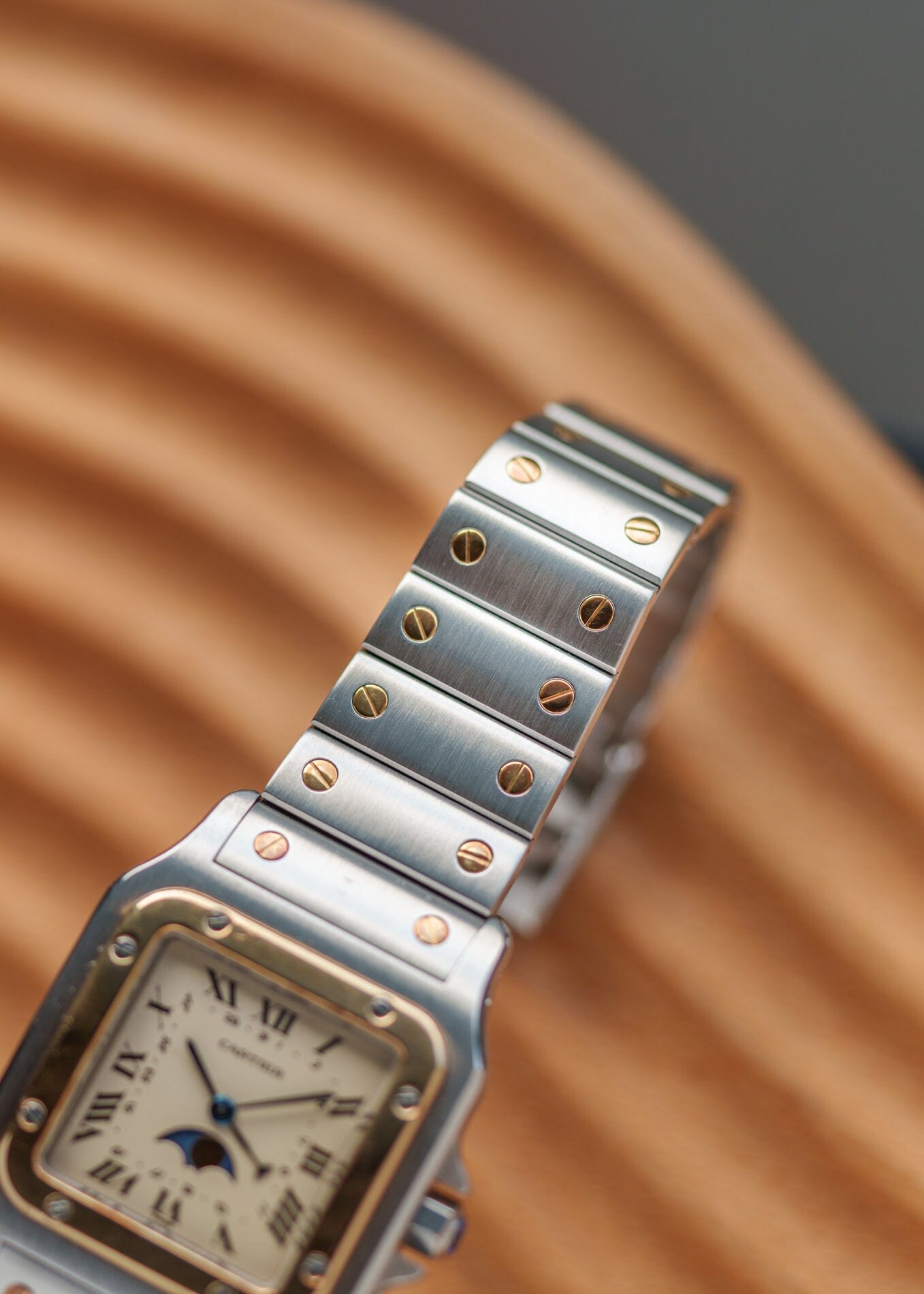 Cartier サントスガルベ LM 119901 ムーンフェイズ Watch CARTIER