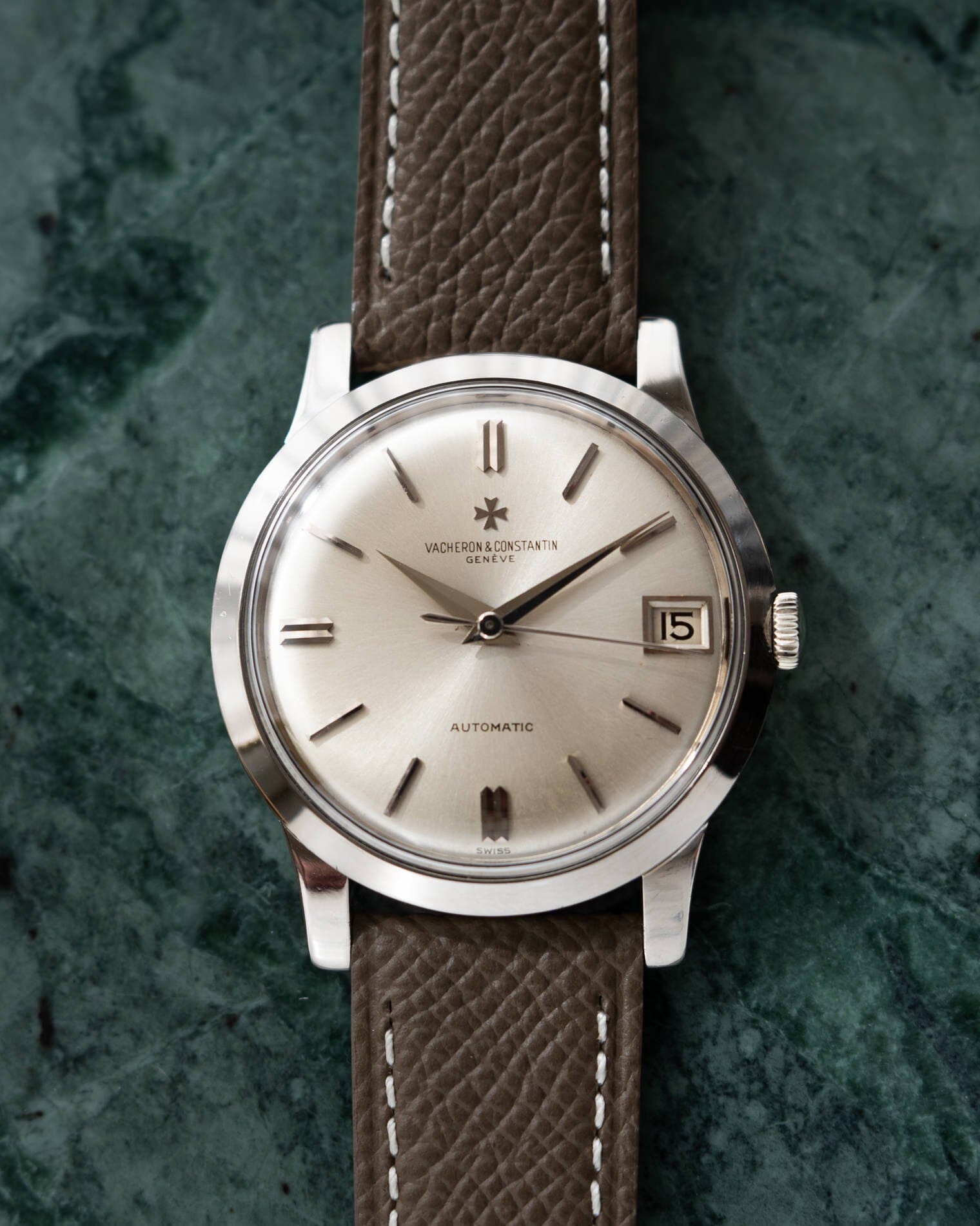 Vacheron Constantin ラウンド 6378Q WG シルバーダイアル Watch VACHERON CONSTANTIN
