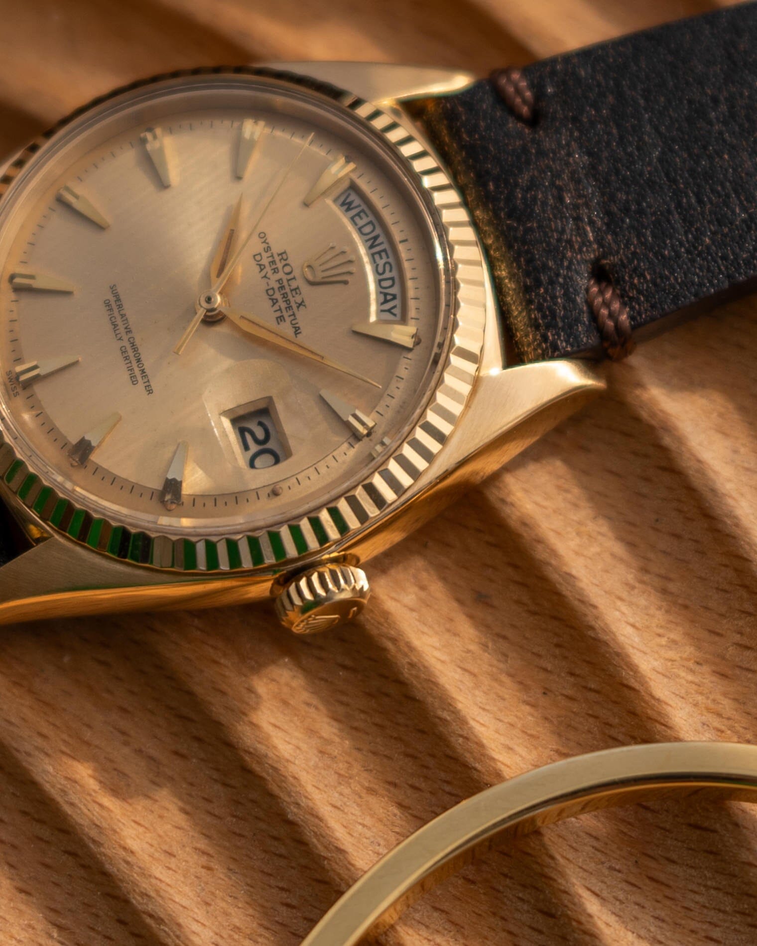 ROLEX デイデイト 1803 YG シャンパンダイアル Watch ROLEX