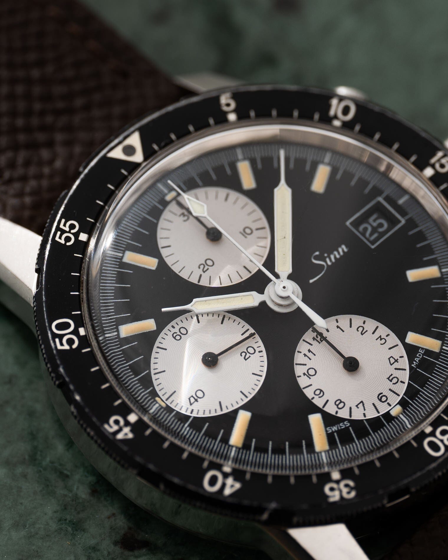 Sinn 103.A クロノグラフ 逆パンダ バルジュー7760 Watch SINN