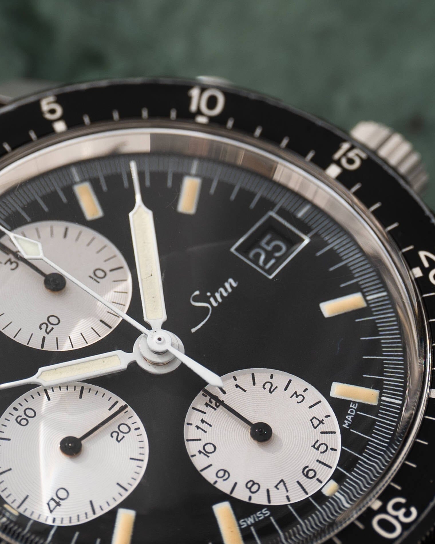 Sinn 103.A クロノグラフ 逆パンダ バルジュー7760 Watch SINN