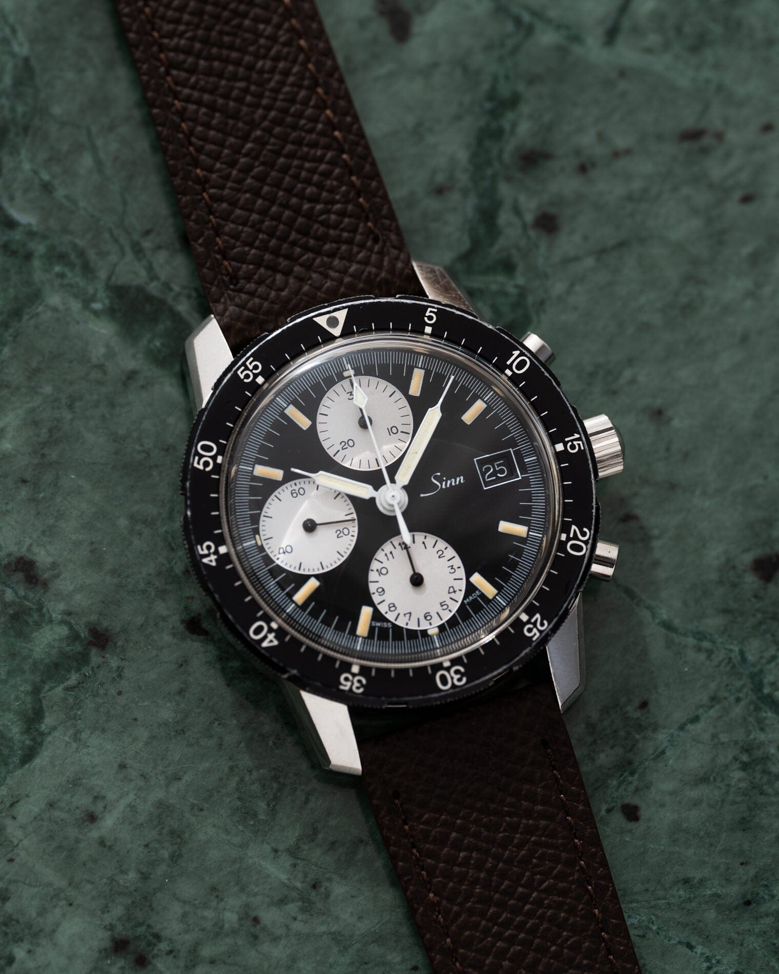 Sinn 103.A クロノグラフ 逆パンダ バルジュー7760 Watch SINN