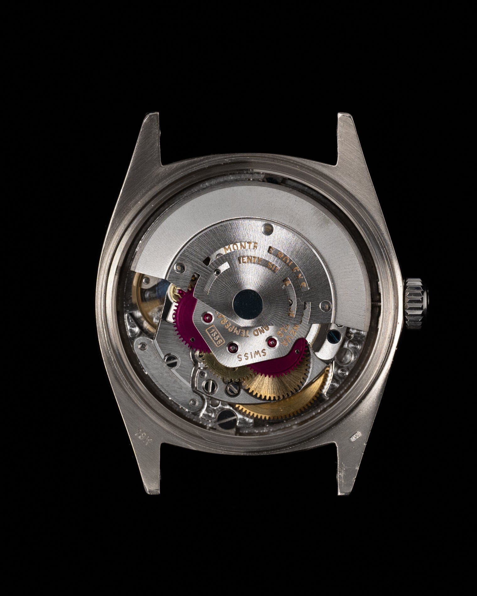 Rolex デイデイト 1803 WG シルバーリネンダイアル Watch ROLEX