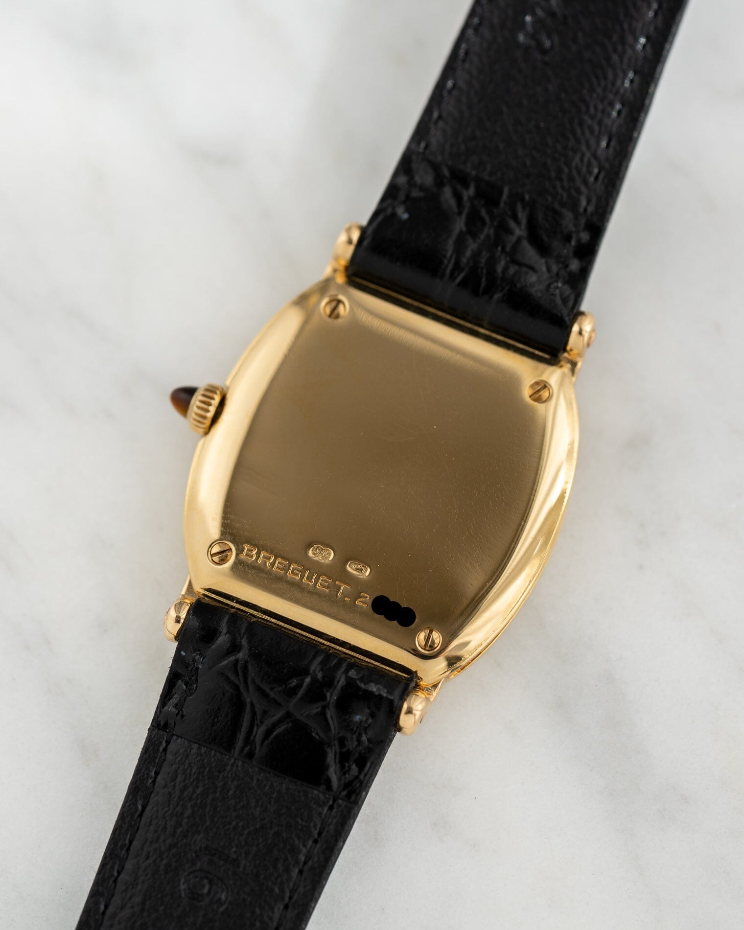 Breguet オーバル 7070 YG シャンパン べっ甲ダイアル Watch BREGUET