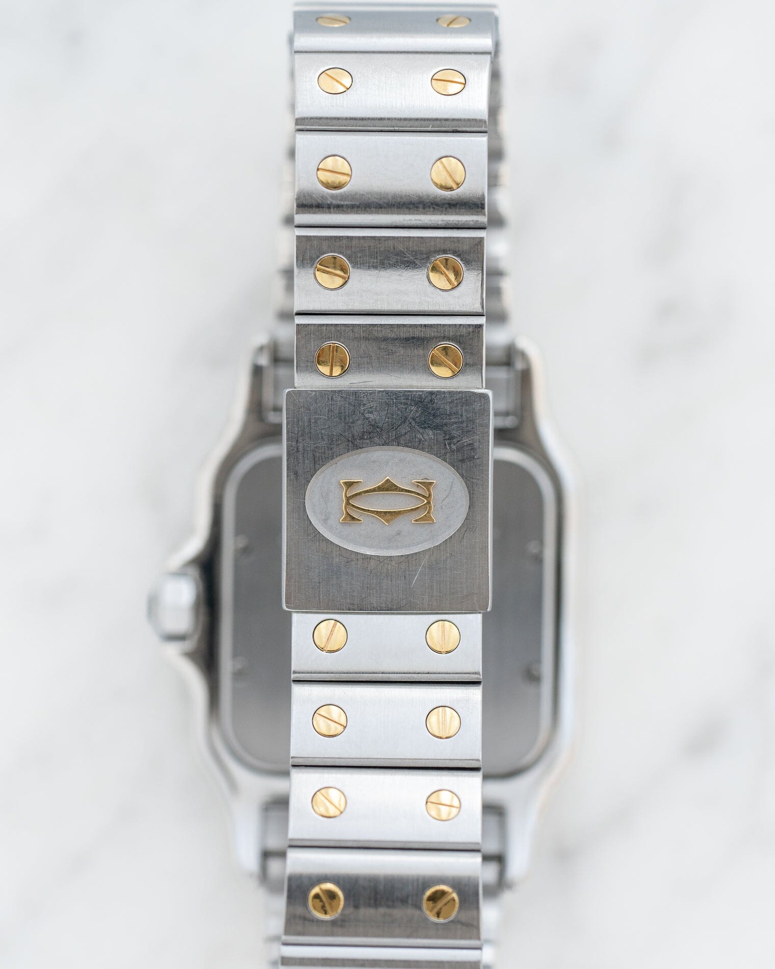 Cartier サントス ガルベ LM アイボリーローマン Watch CARTIER