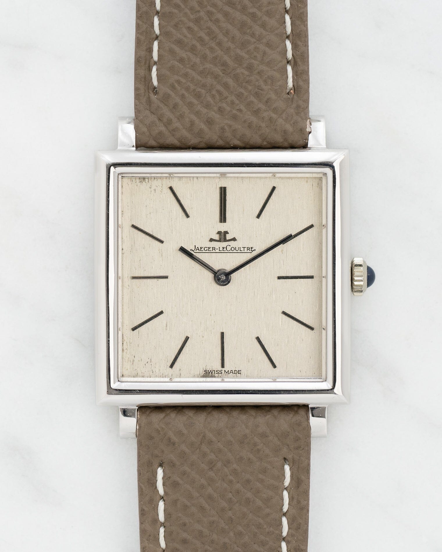 Jaeger-LeCoultre Square 4442 WG Snowflake Dial Watch Jaeger-LeCoultre