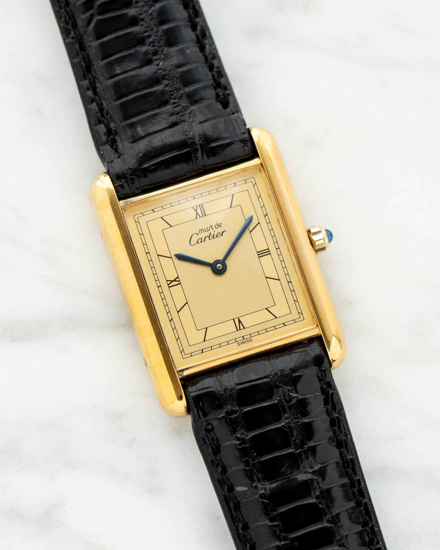 カルティエ マストタンク LM スモールローマン Watch CARTIER